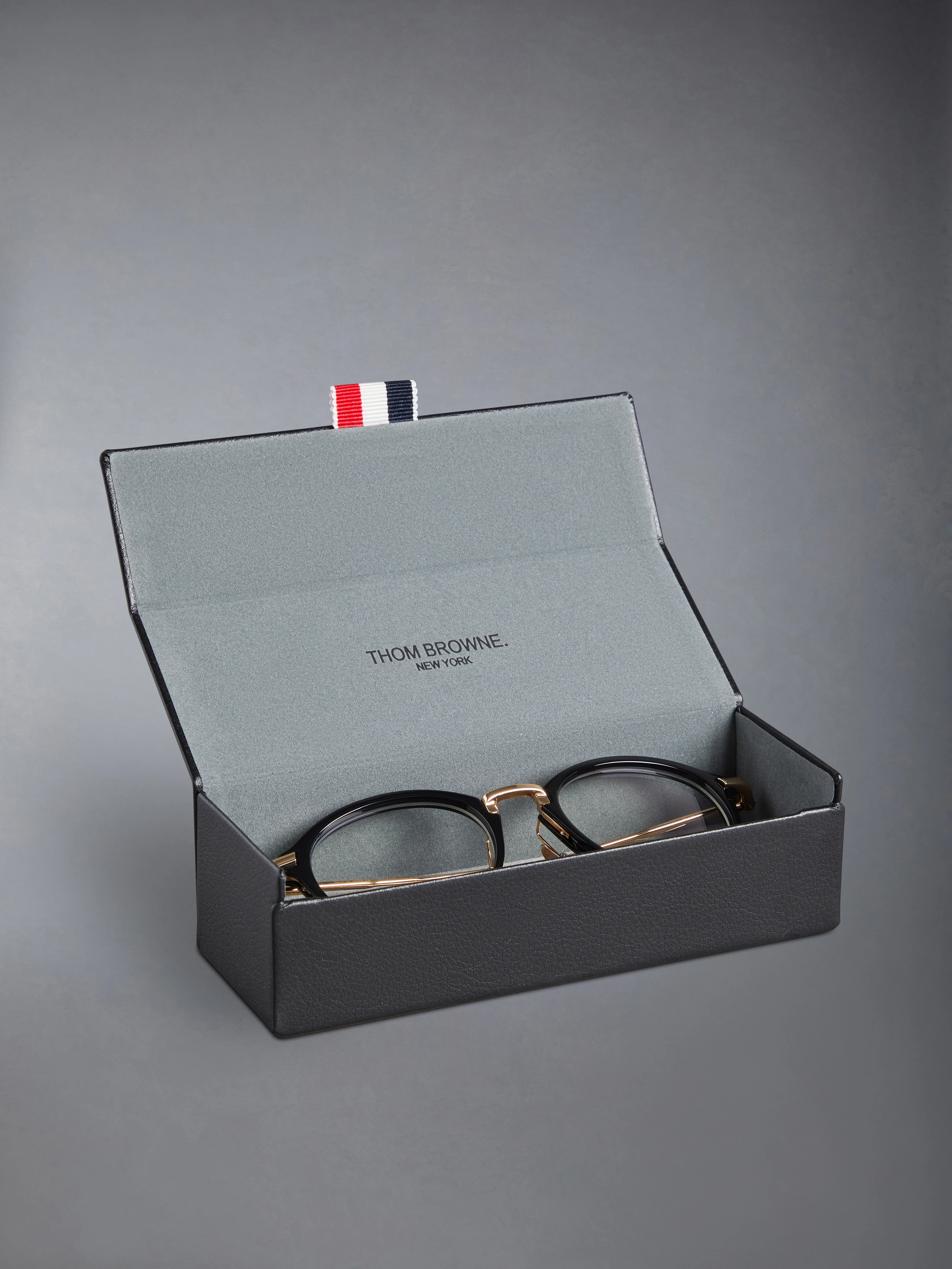 ACETATE AND TITANIUM ROUND EYEGLASSES - Image 6
