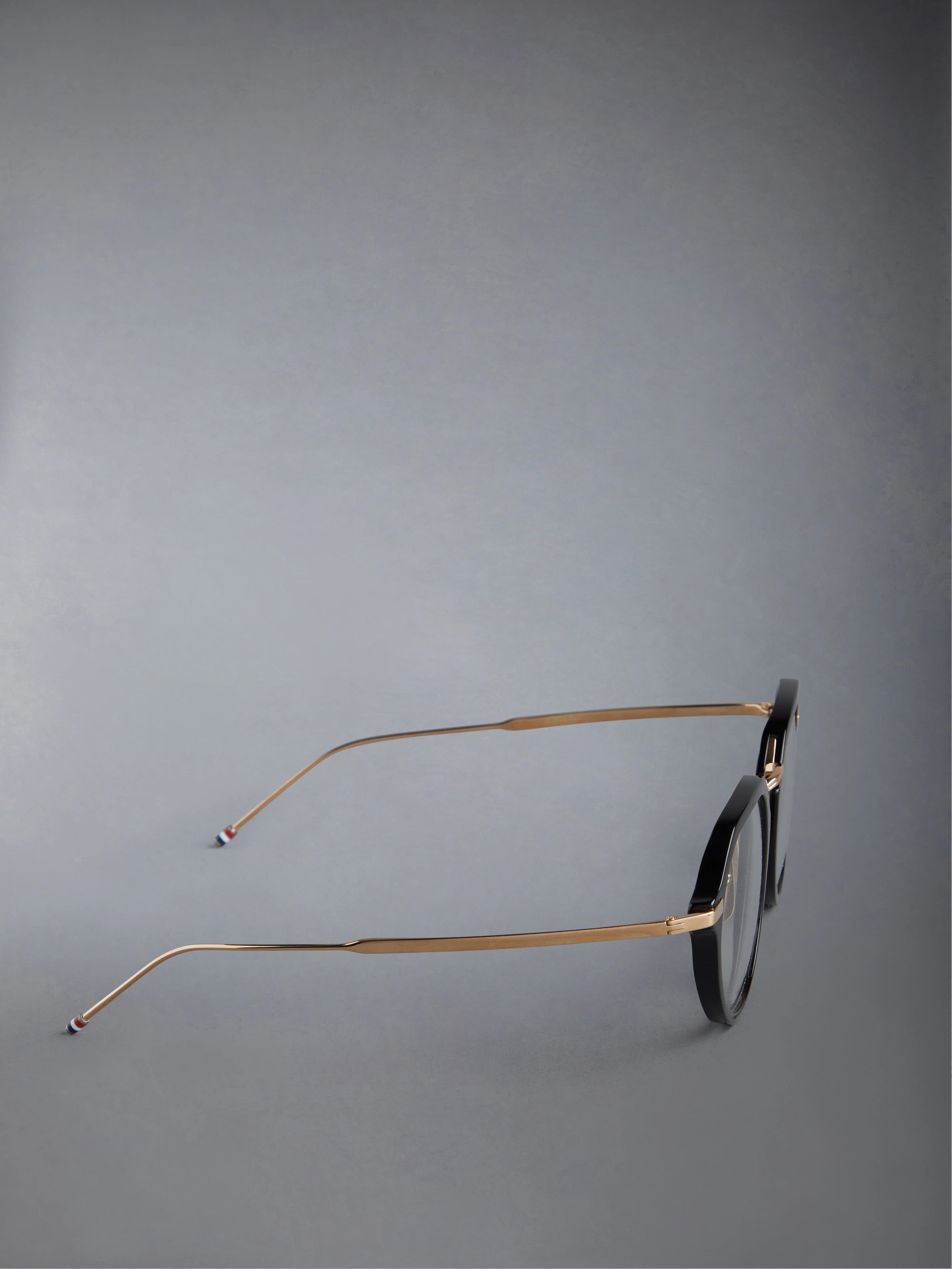 ACETATE AND TITANIUM ROUND EYEGLASSES - Image 4