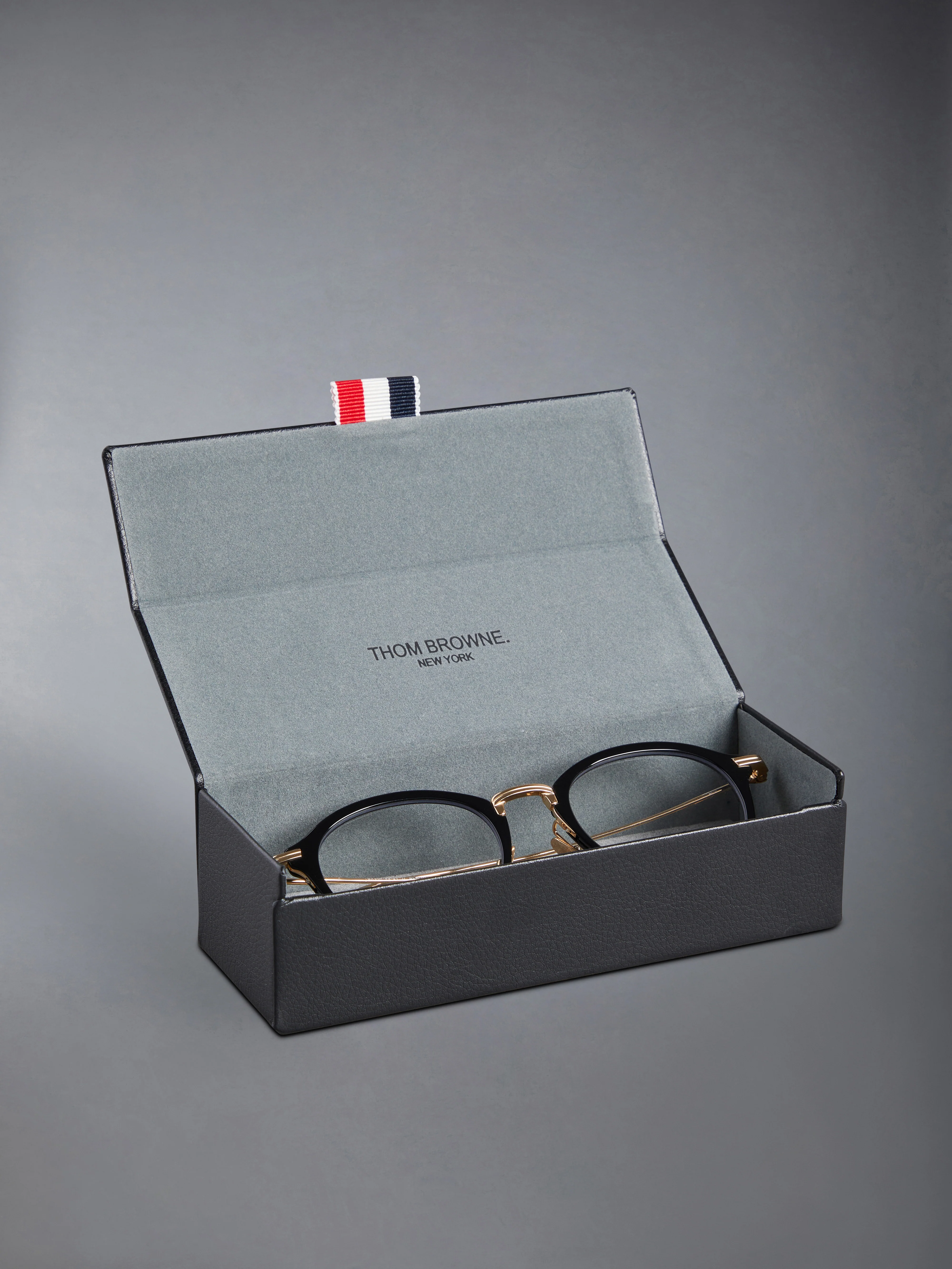 ACETATE AND TITANIUM ROUND EYEGLASSES - Image 6