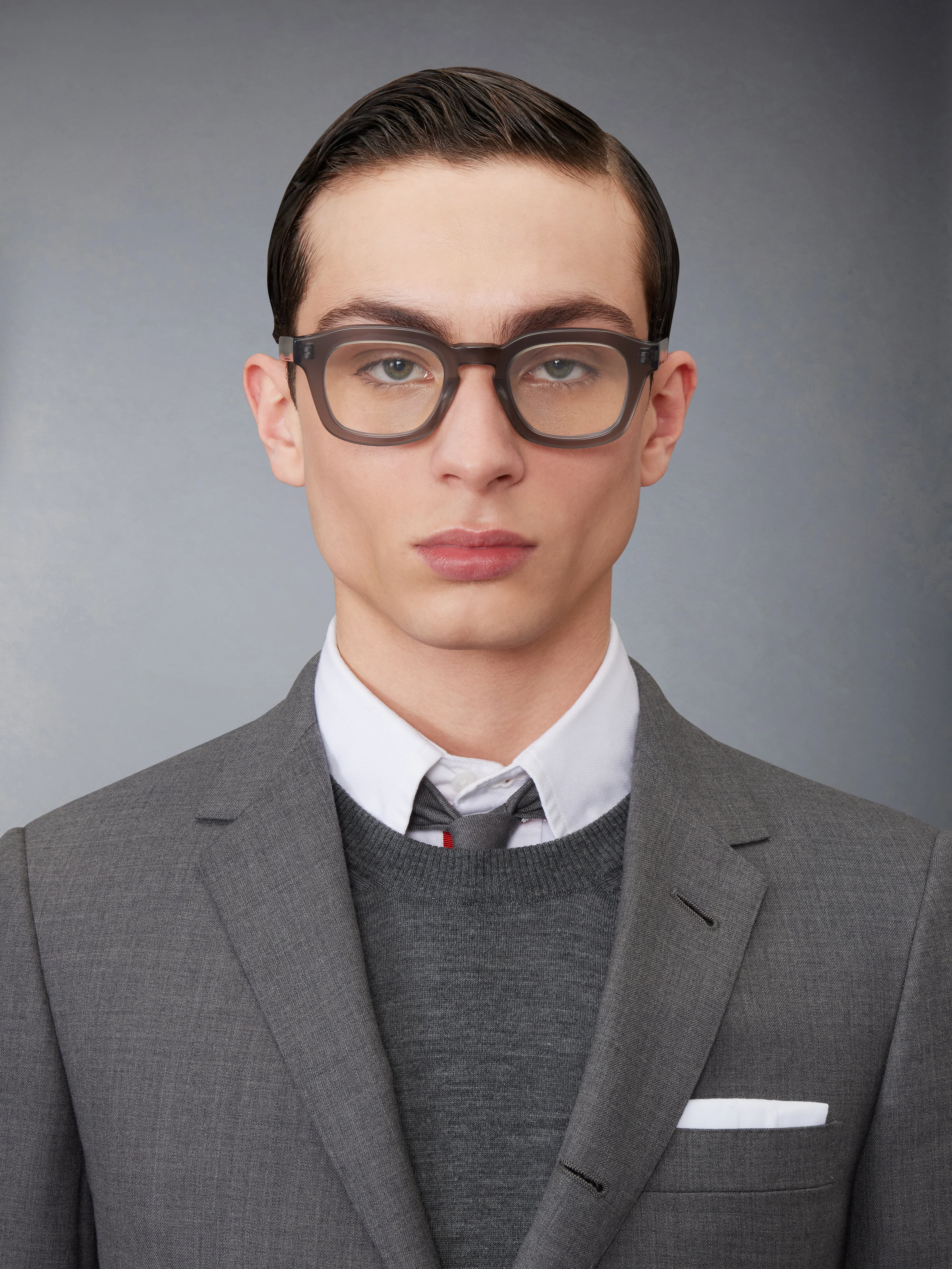 ACETATE RECTANGULAR EYEGLASSES - Image 3