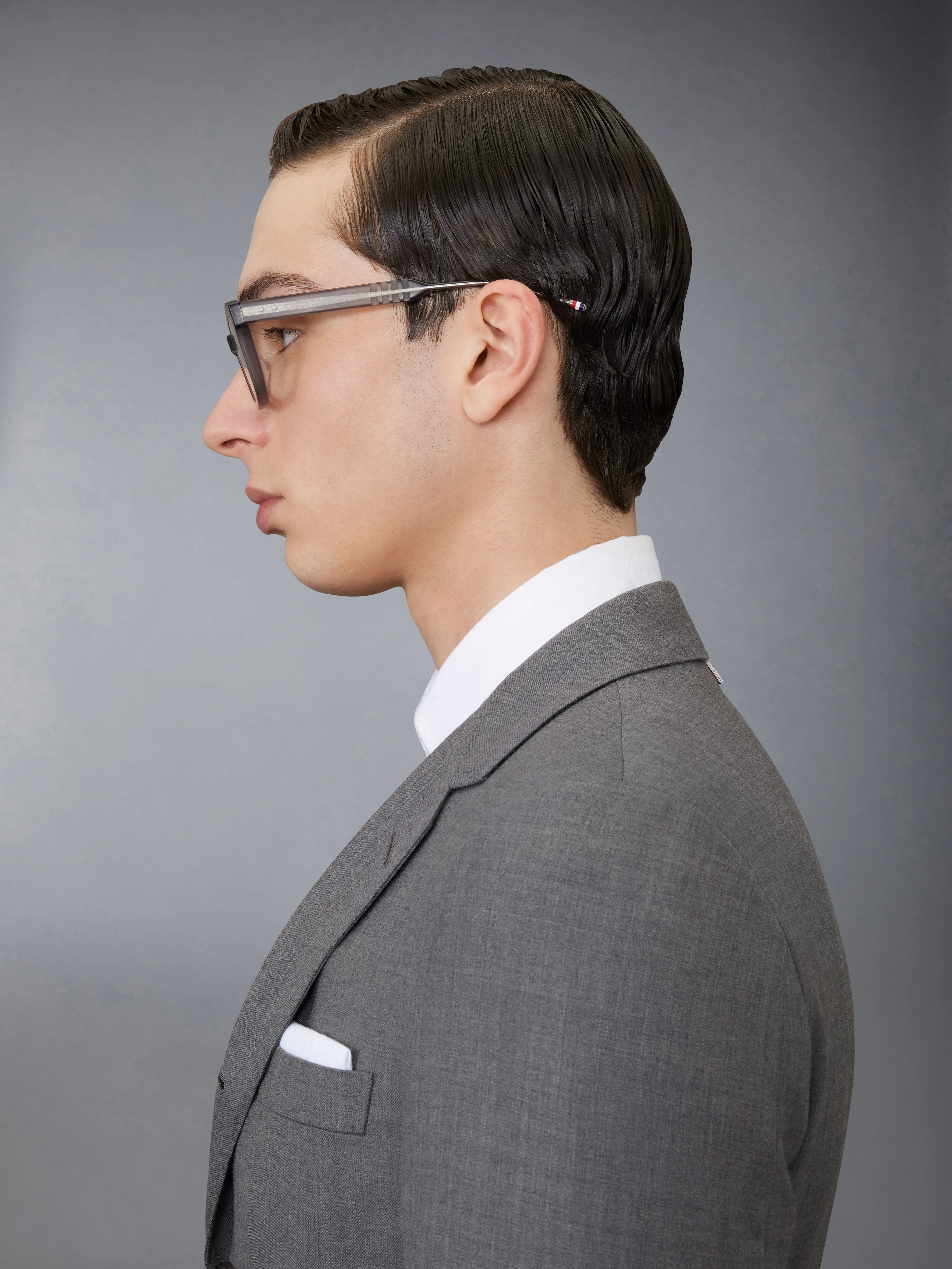 ACETATE RECTANGULAR EYEGLASSES - Image 4