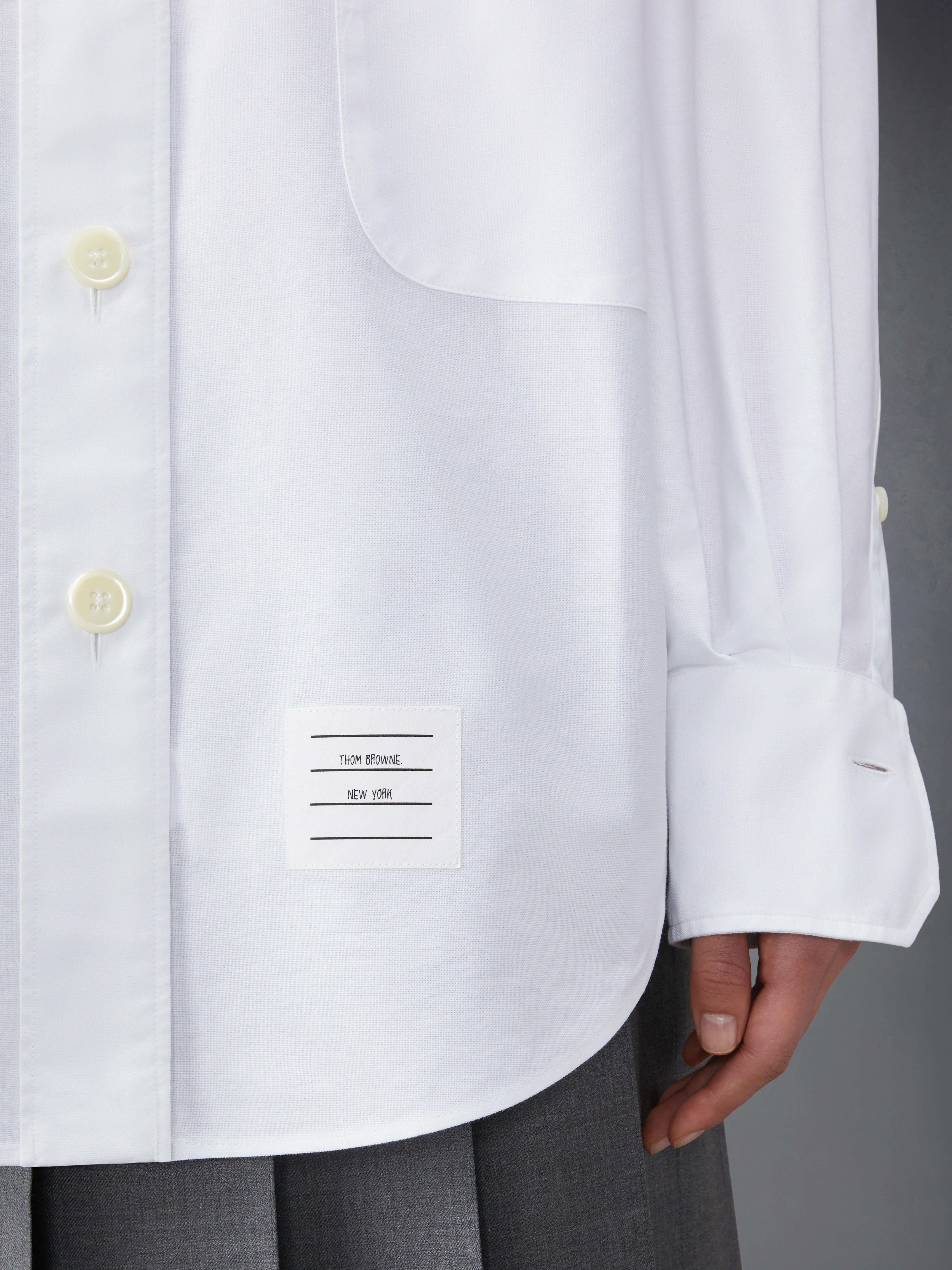 ARMBAND SUPERSIZED OXFORD SHIRT - Image 4