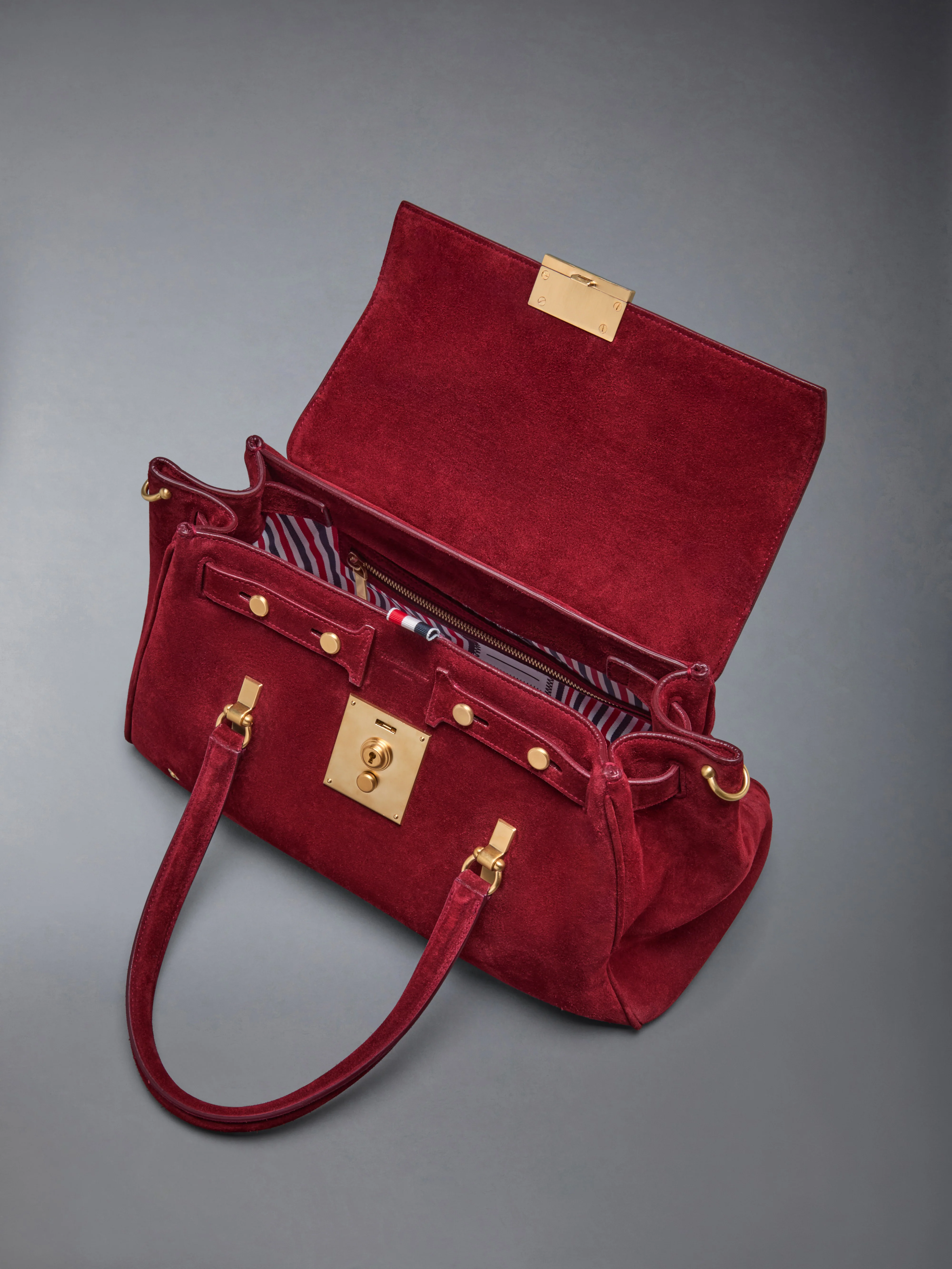 BOLTON BAG IN CALF SUEDE - Image 5