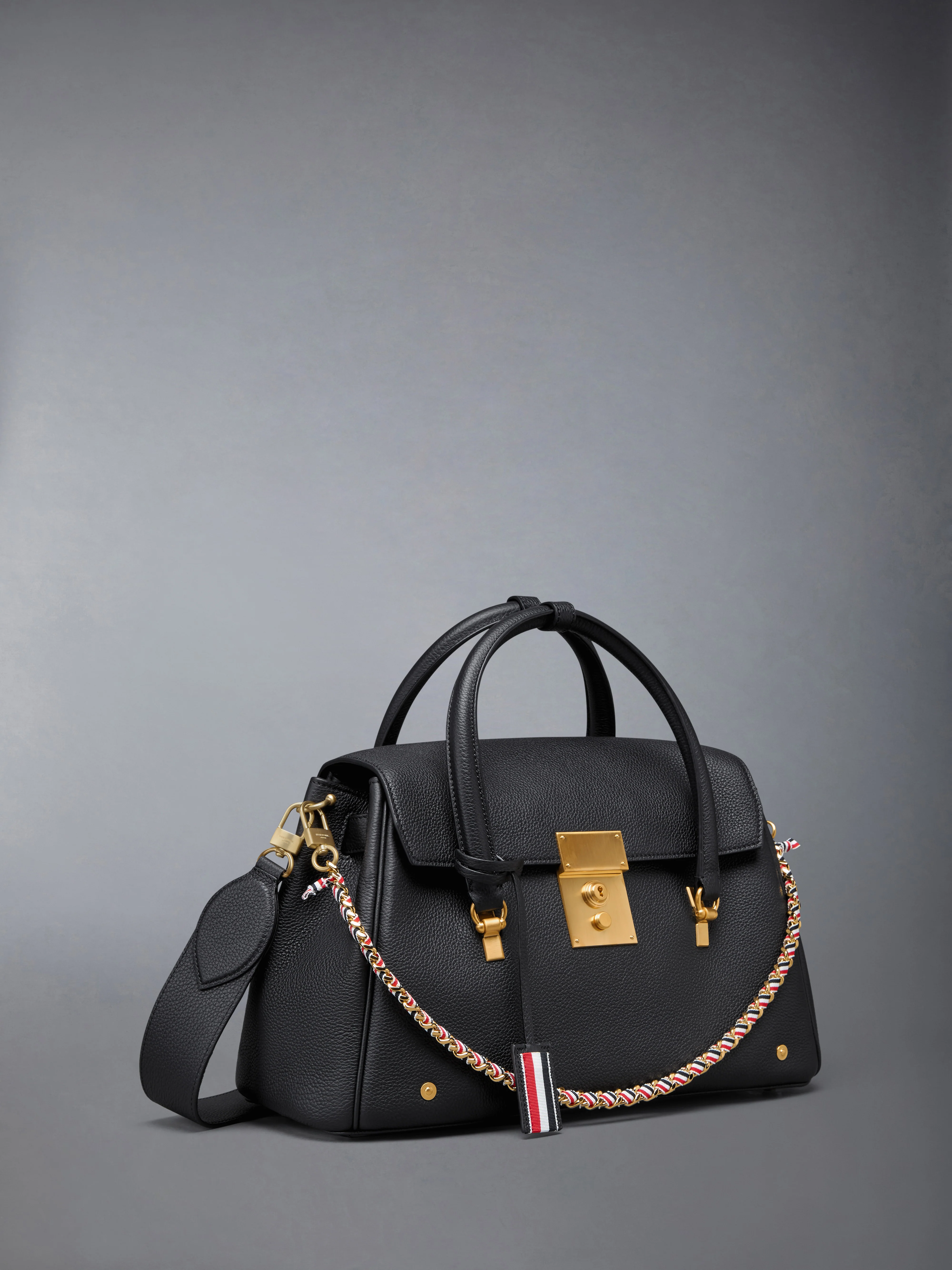 BOLTON BAG IN SOFT PEBBLE GRAIN LEATHER - Image 3