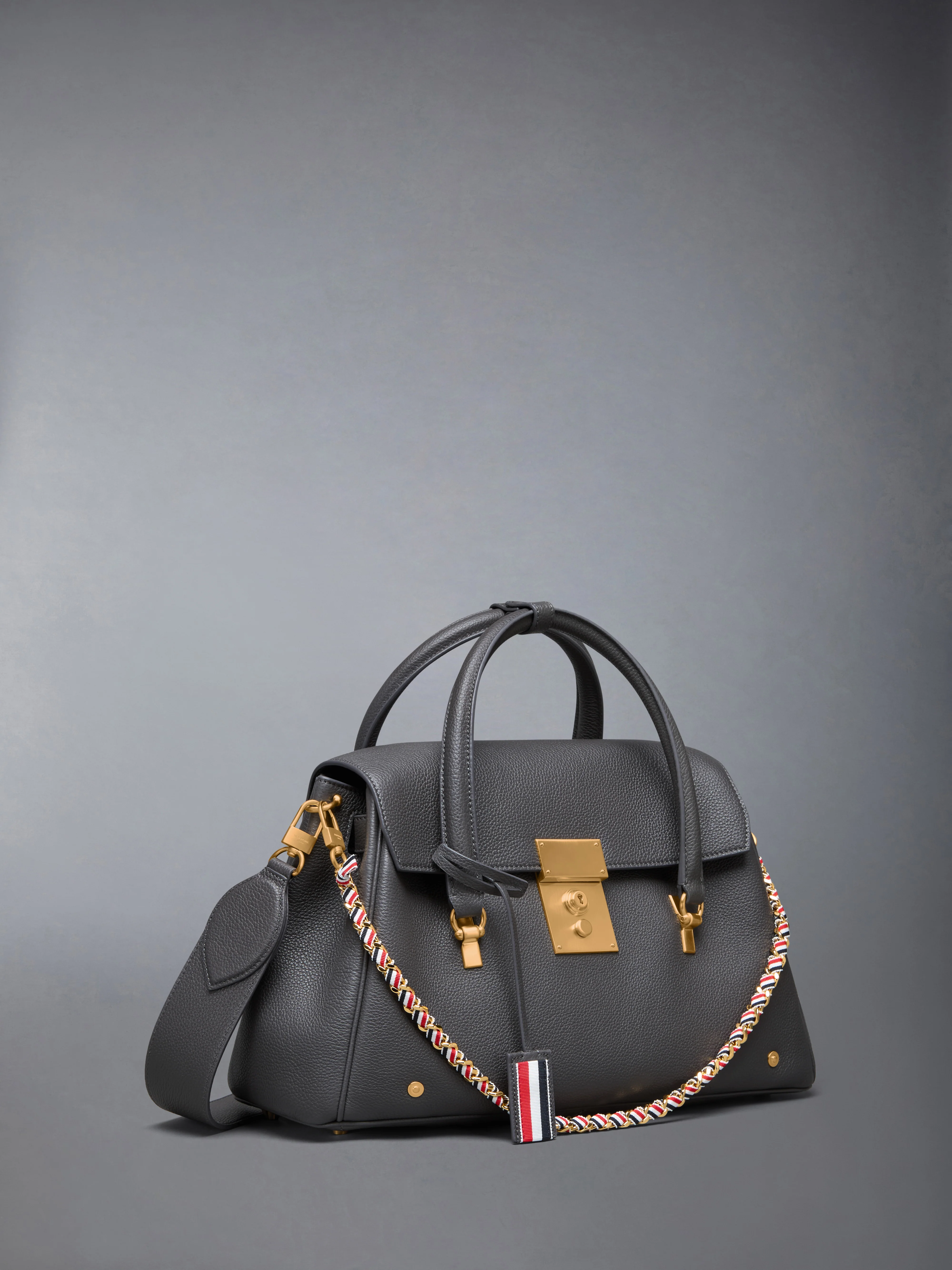 BOLTON BAG IN SOFT PEBBLE GRAIN LEATHER - Image 3