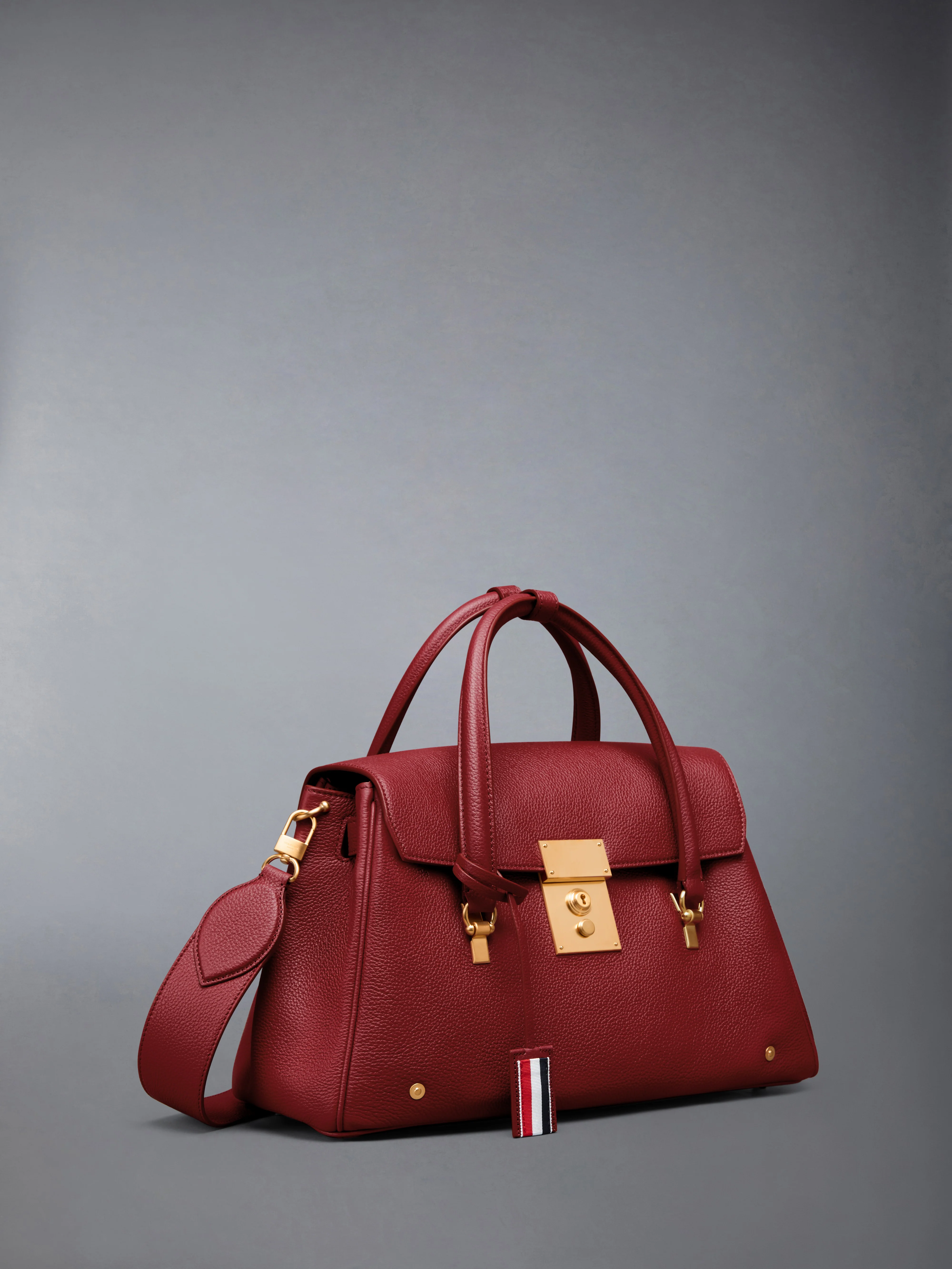 BOLTON BAG IN SOFT PEBBLE GRAIN LEATHER - Image 2