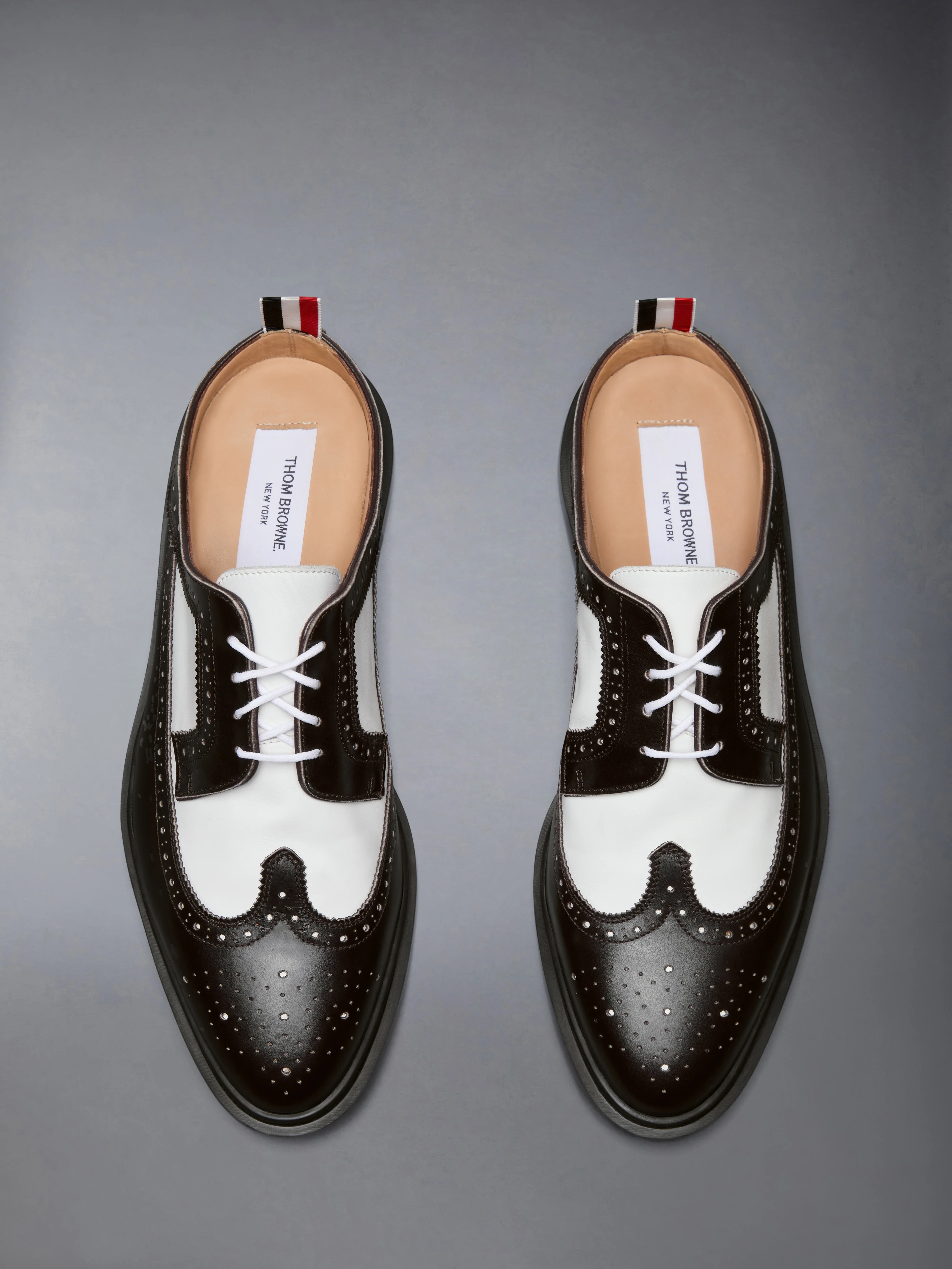 BOX CALF RUBBER SOLE LONGWING BROGUE MULE - Image 5