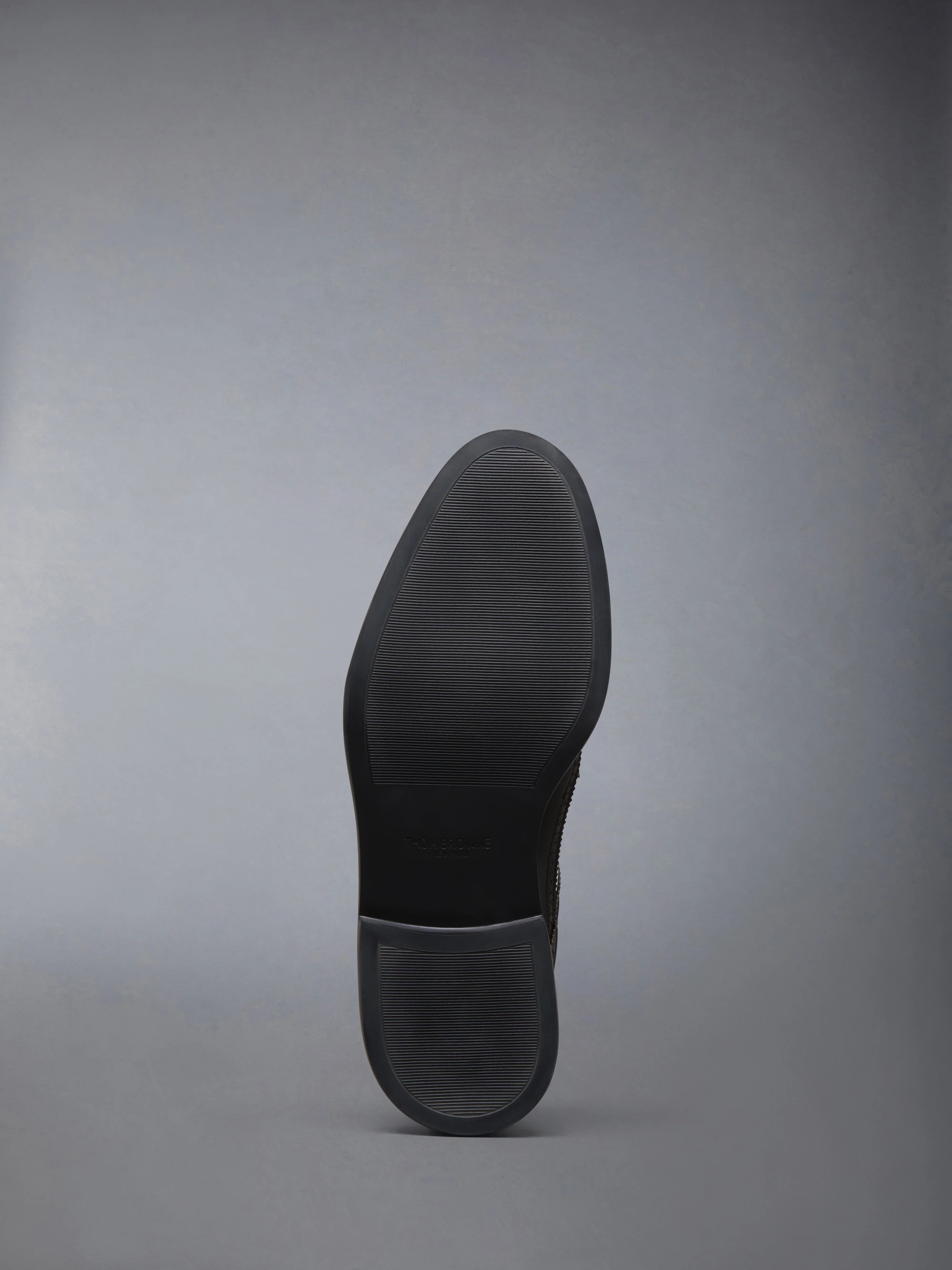 BOX CALF RUBBER SOLE LONGWING BROGUE MULE - Image 6