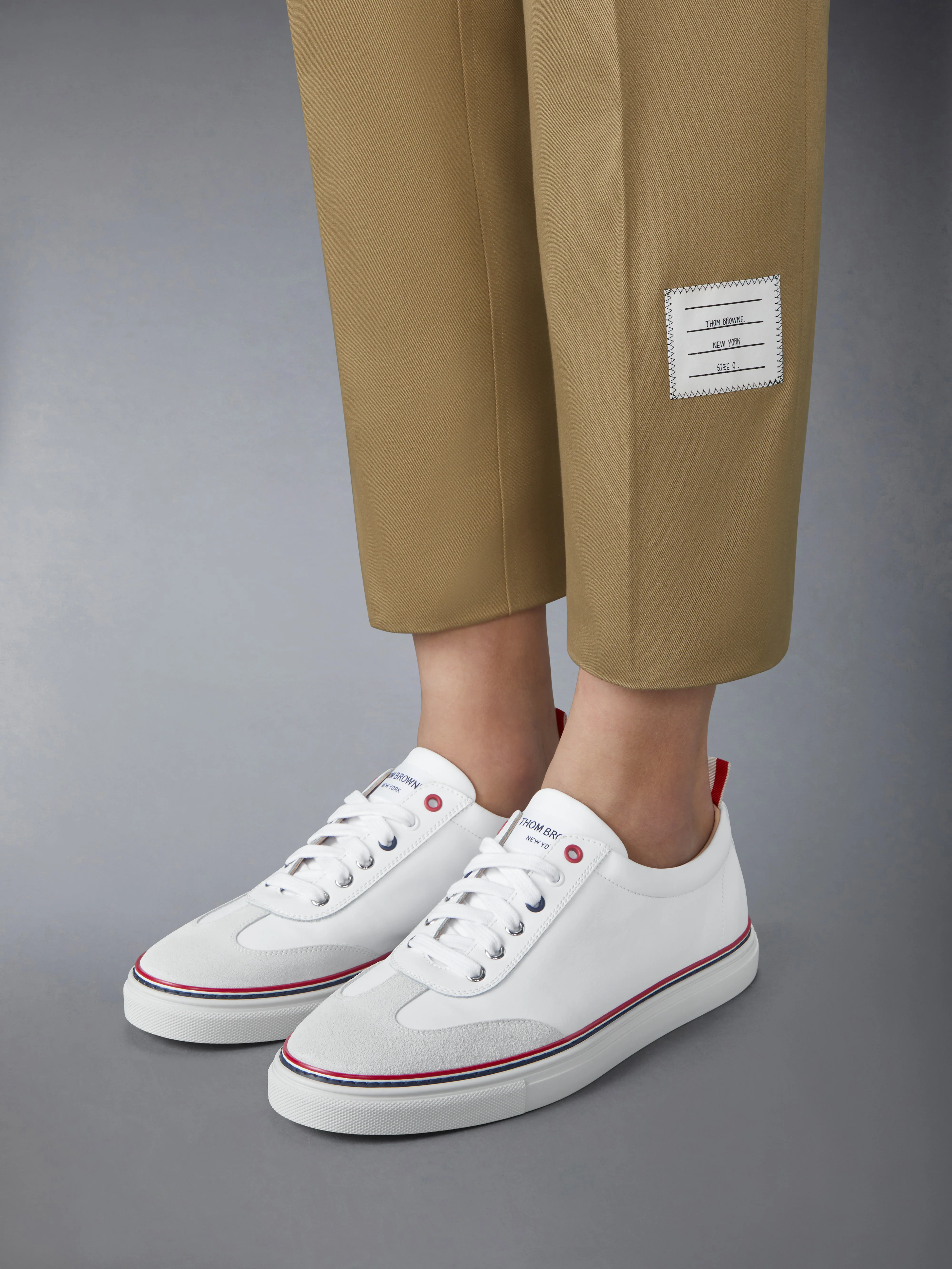 CALF LOW TOP RWB CUPSOLE SNEAKERS - Image 2