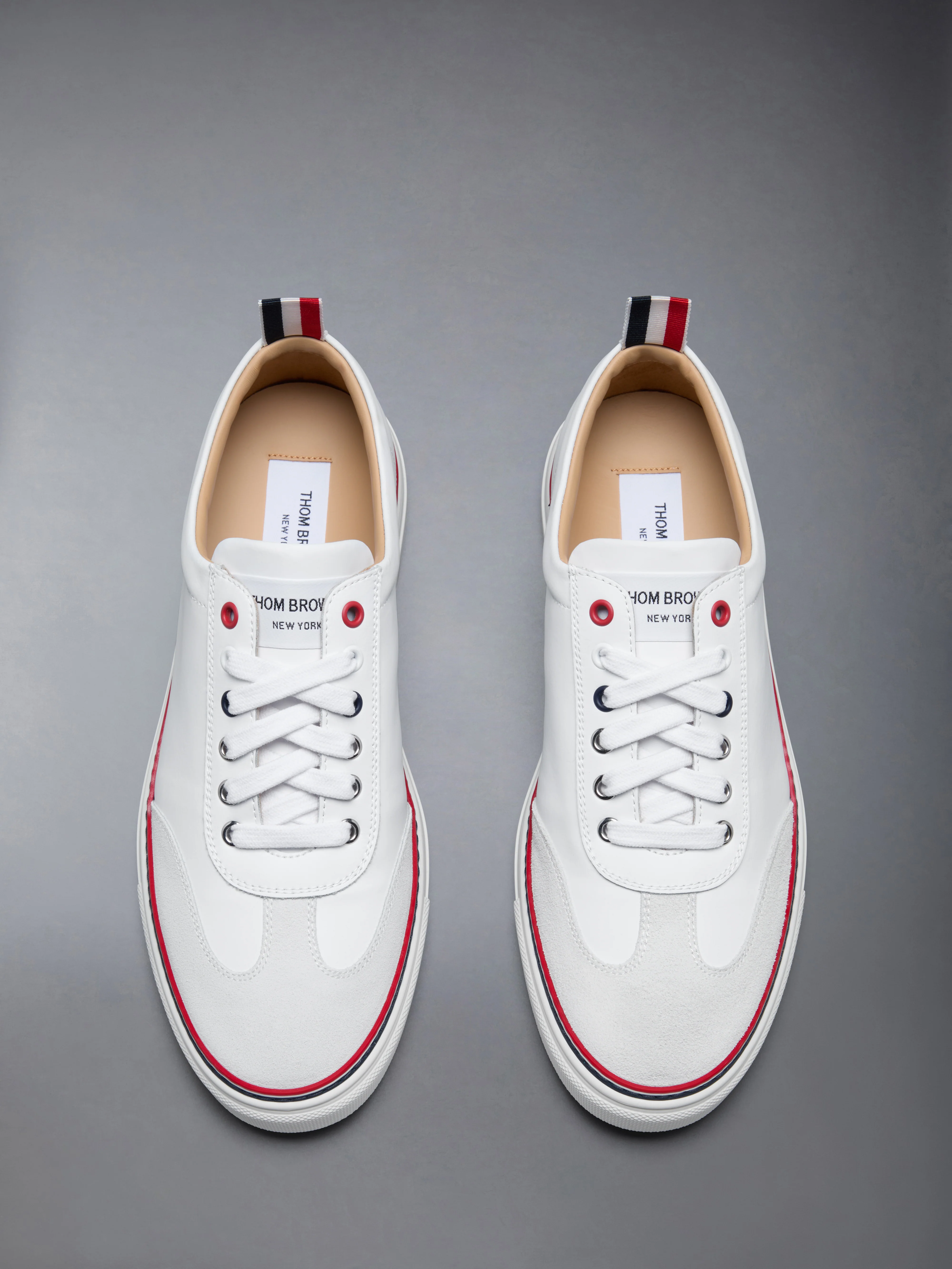 CALF LOW TOP RWB CUPSOLE SNEAKERS - Image 4