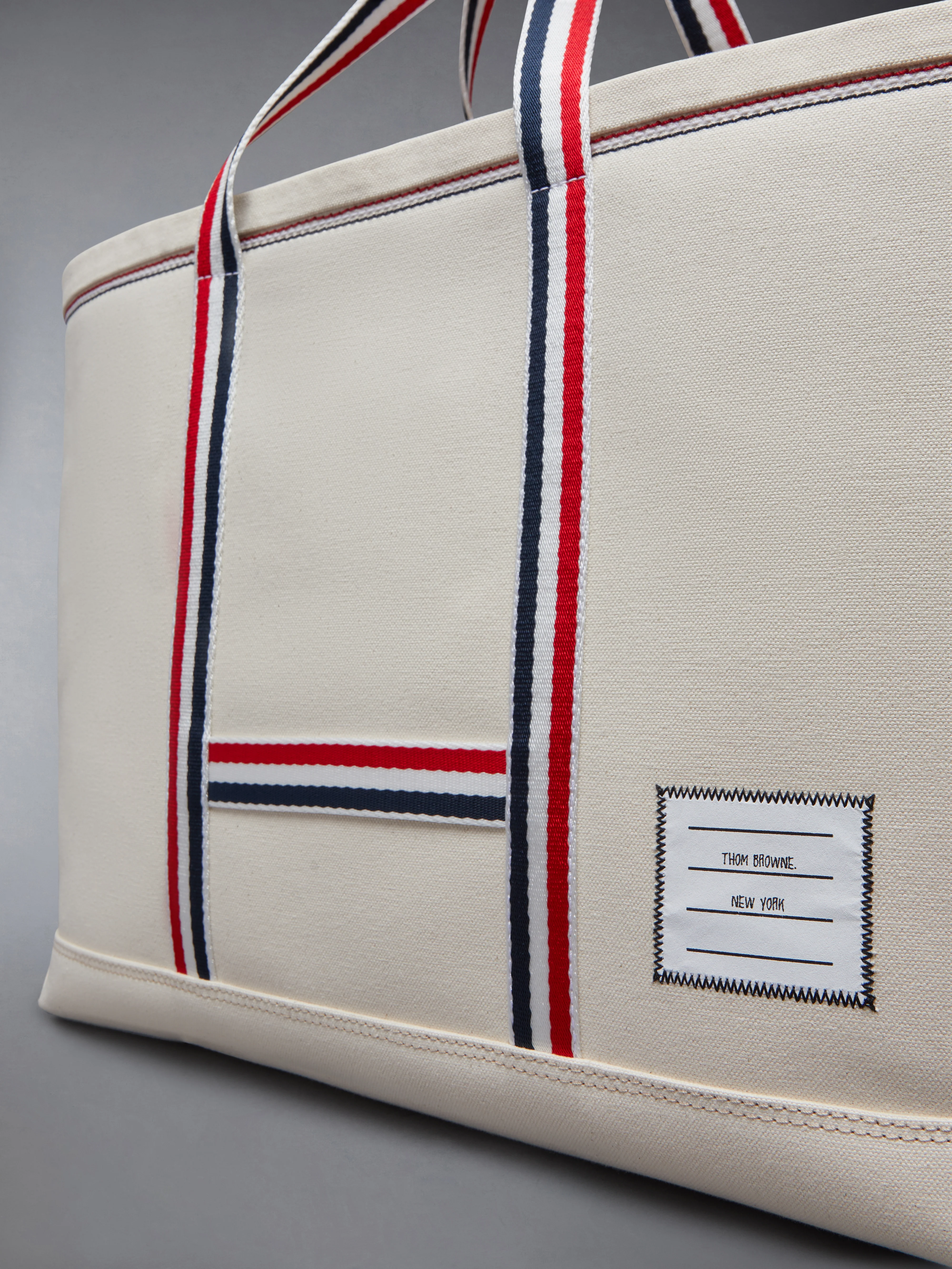 CANVAS STRIPE MEDIUM TOOL TOTE - Image 6