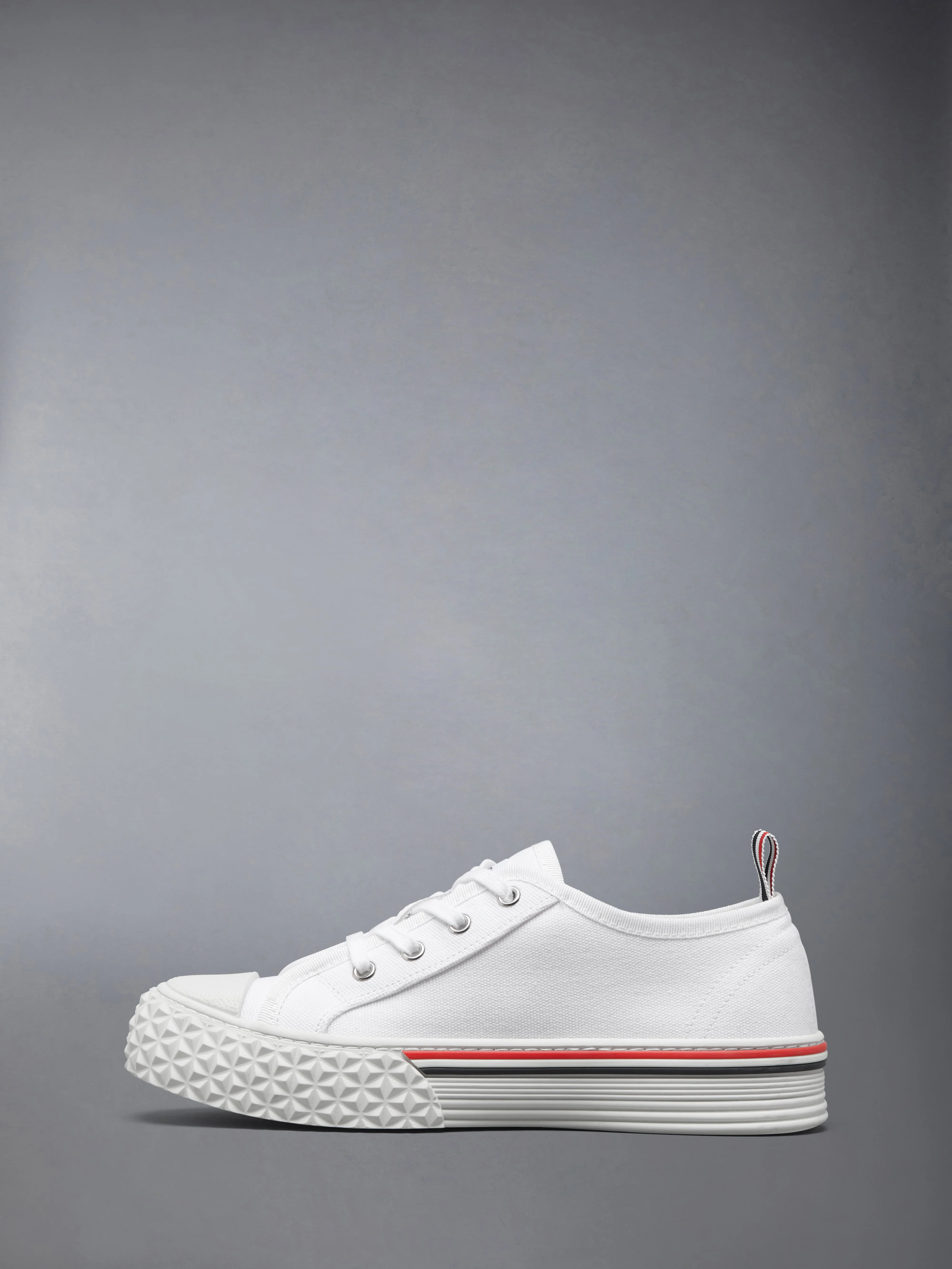 CANVAS TREAD SOLE COLLEGIATE SNEAKERS - Image 3
