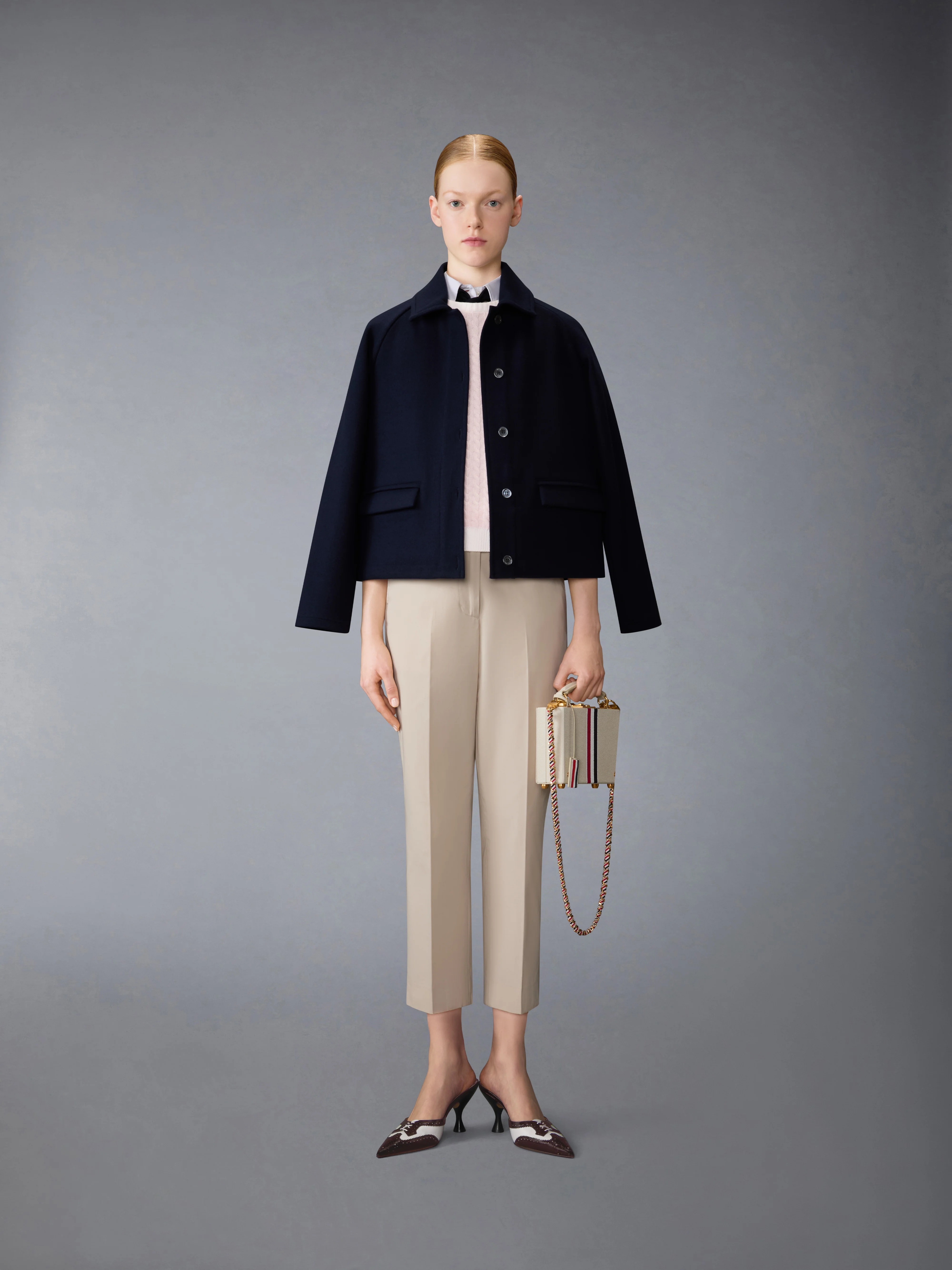 CASHMERE BABY CABLE STITCH SHELL TOP - Image 3