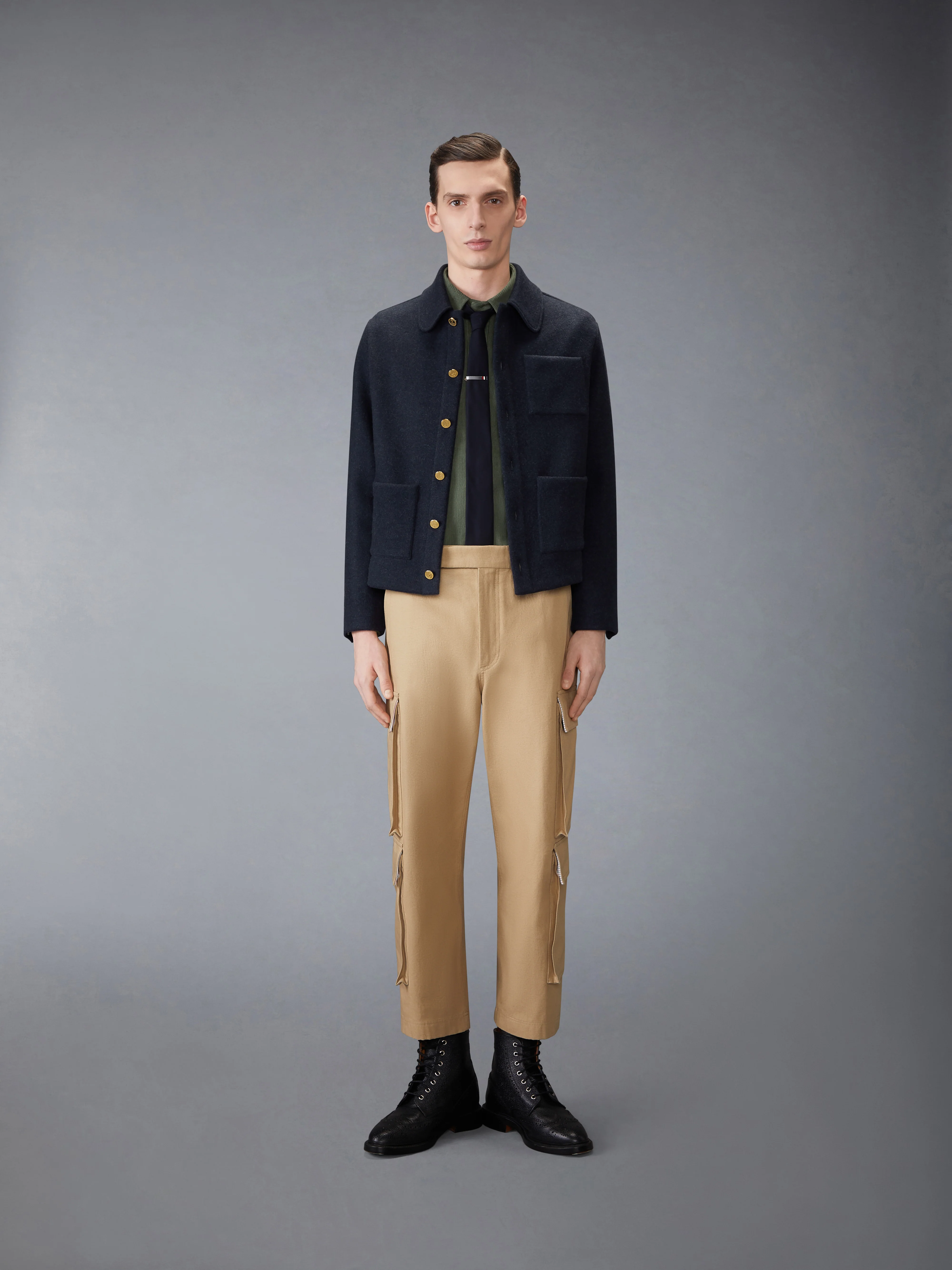 CASHMERE DOUBLE FACE JACKET - Image 3