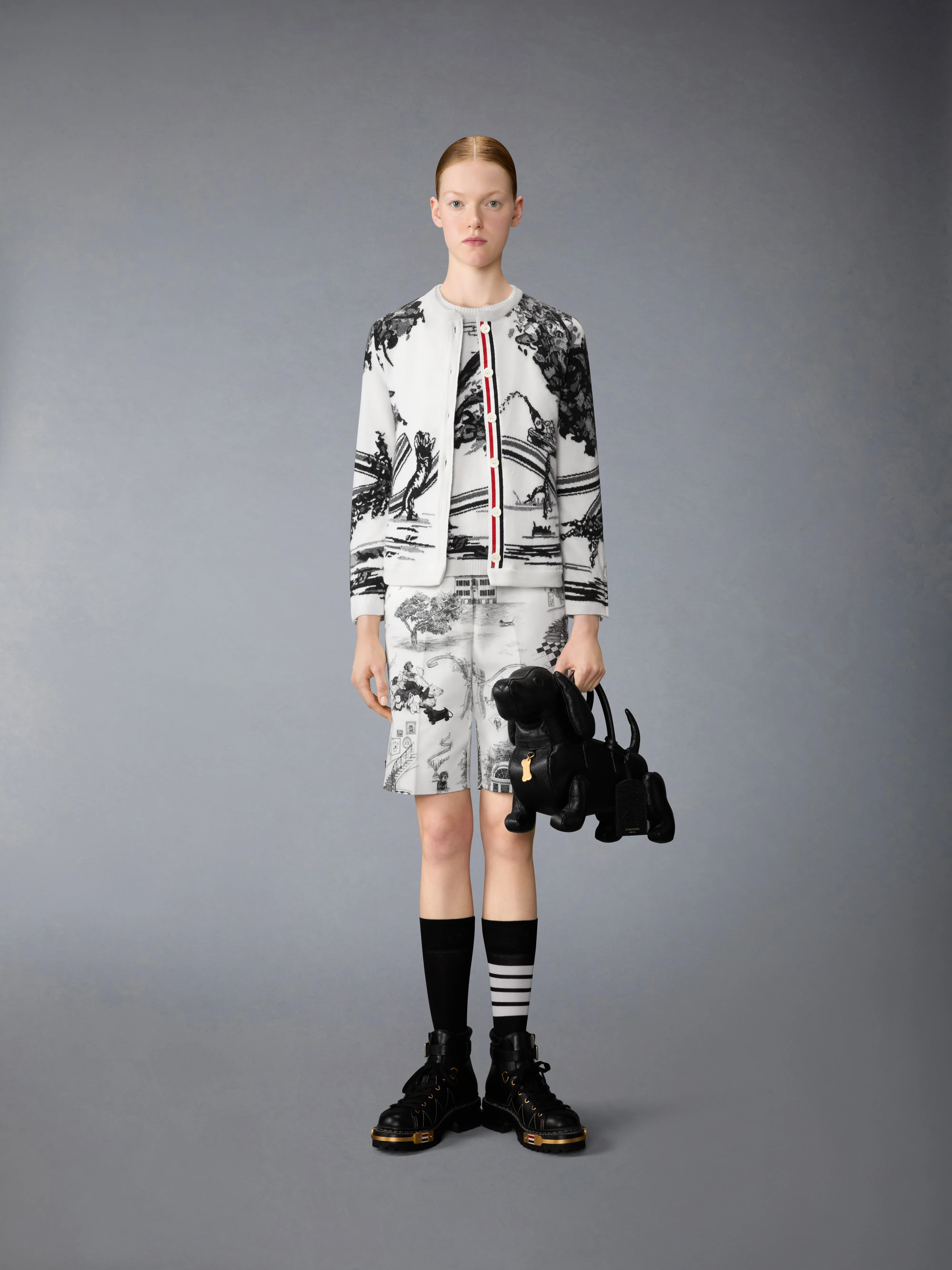 CASHMERE HECTOR TOILE SHELL TOP - Image 3