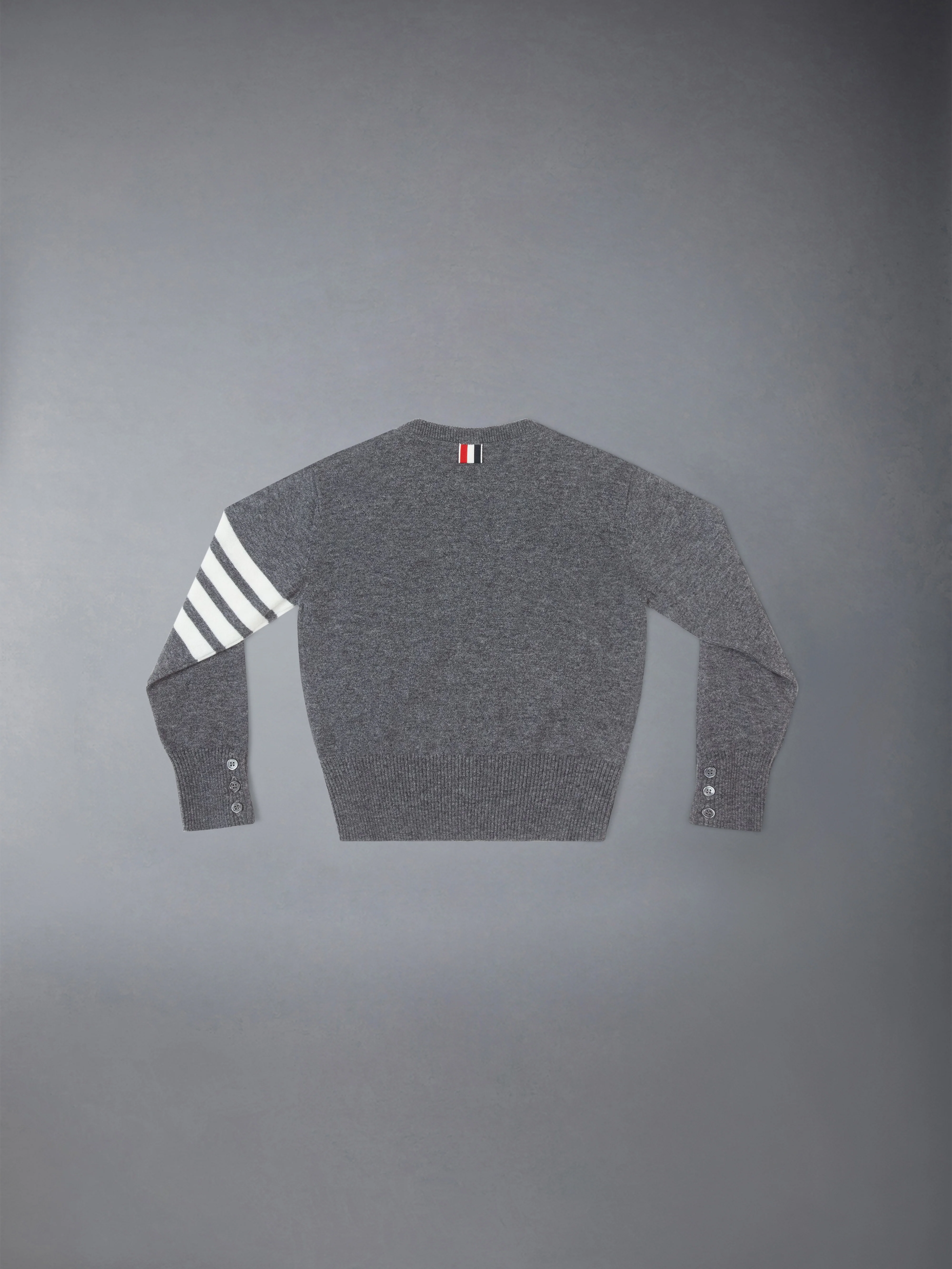 CHILDREN'S CASHMERE 4-BAR PULLOVER - Image 2