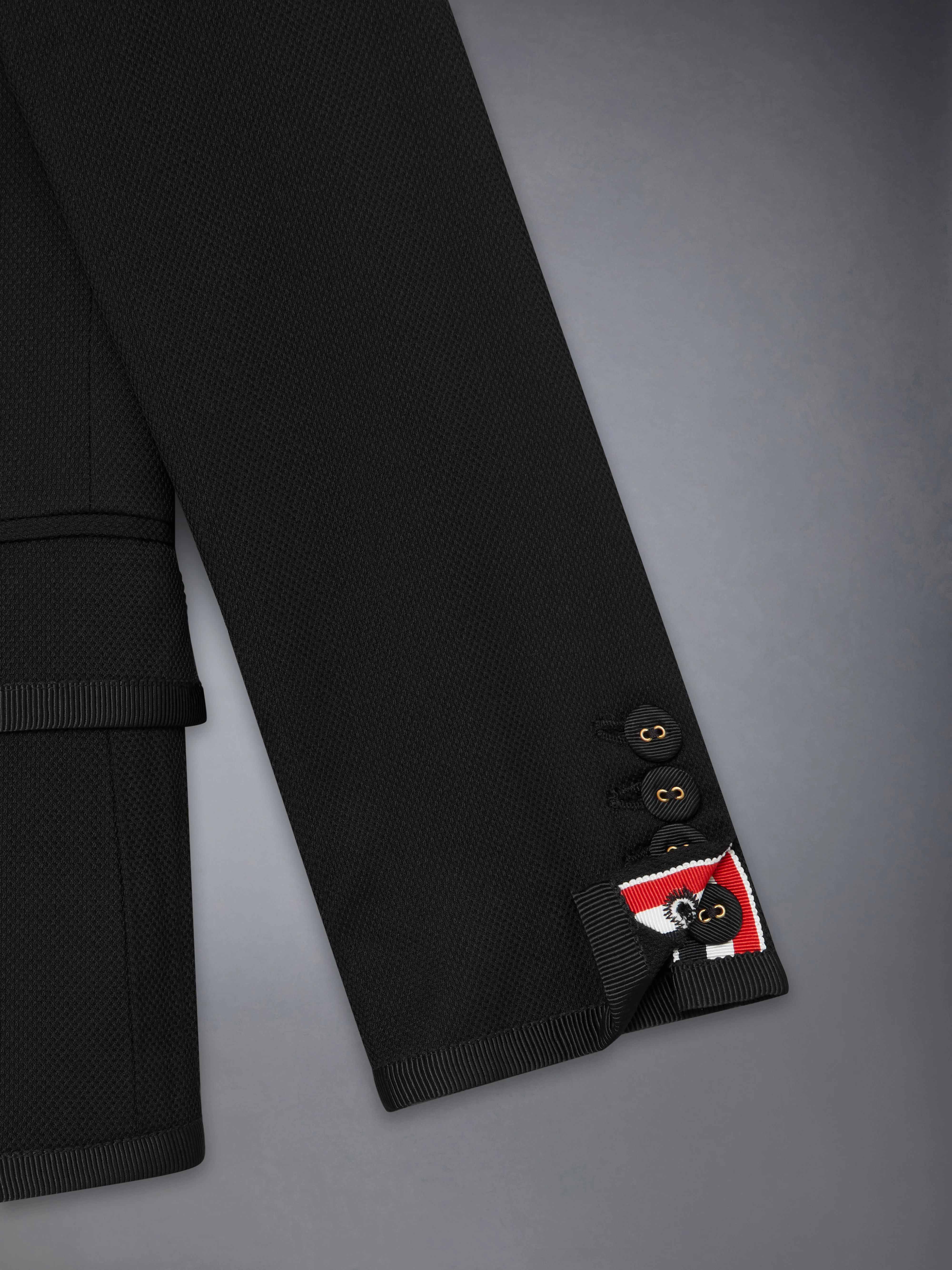CHILDREN'S CLASSIC PIQUE SUITING TUXEDO JACKET - Image 4