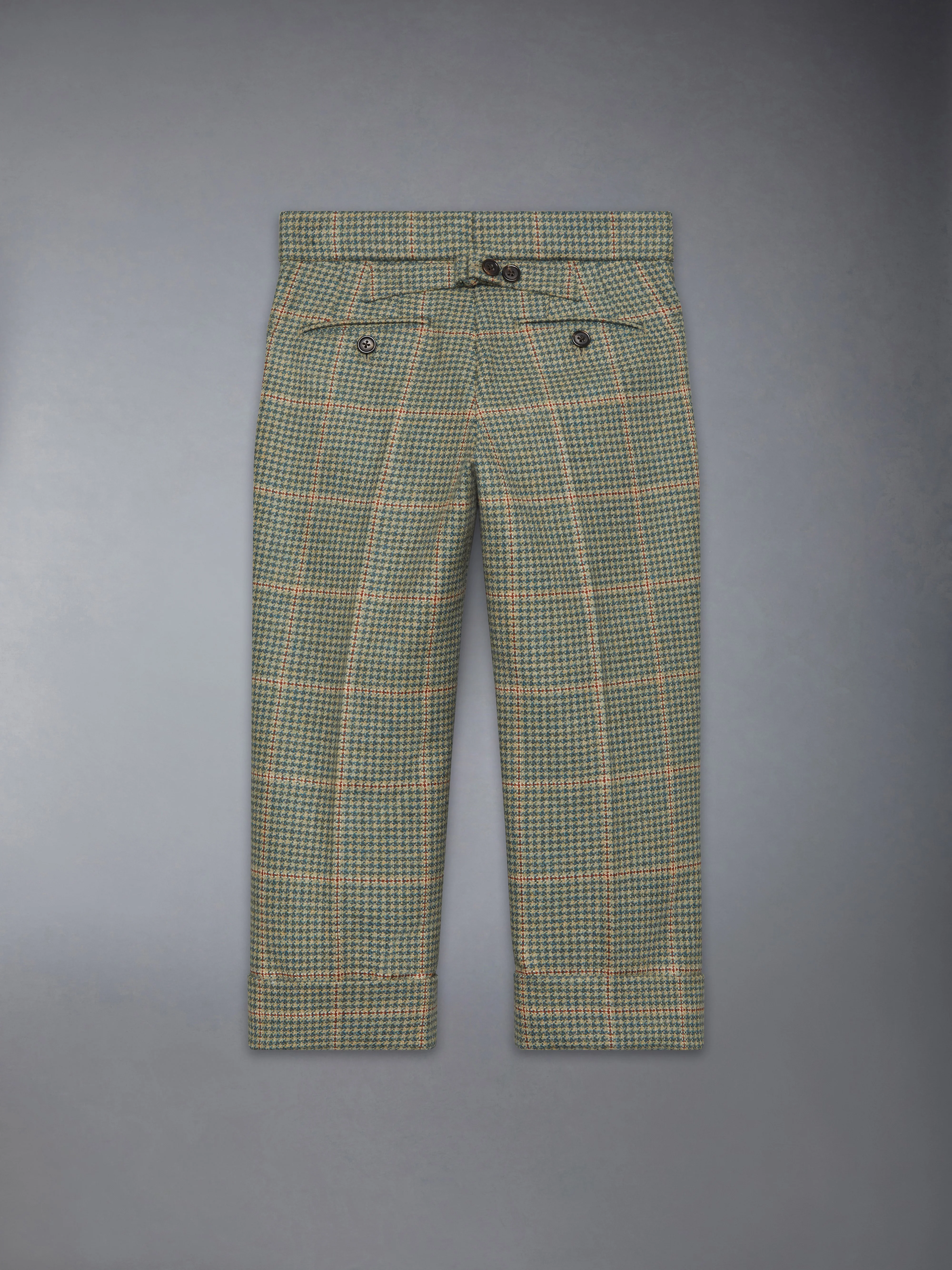 CHILDREN'S HERRINGBONE CHEVIOT TWEED TROUSER - Image 3