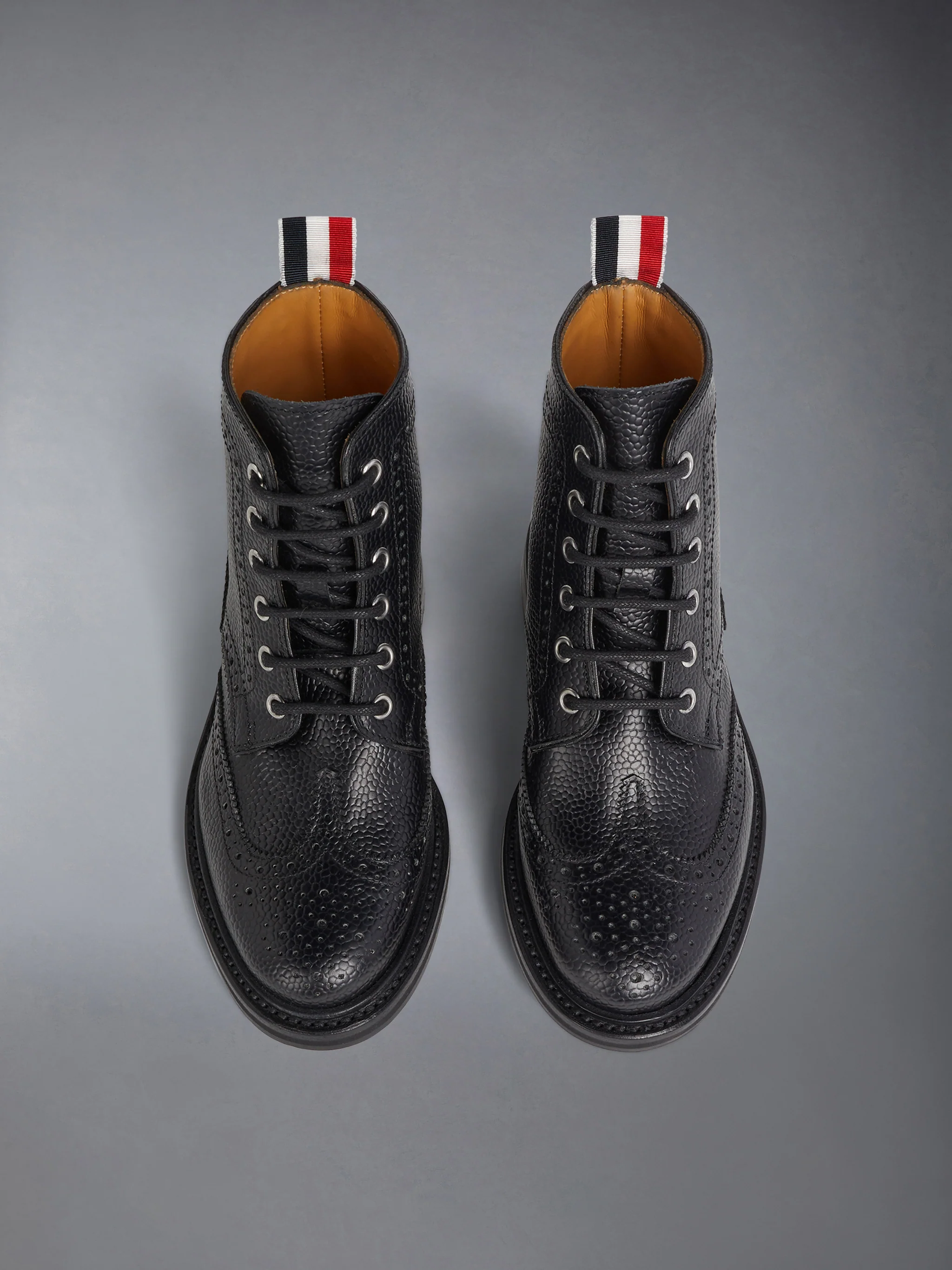 CHILDREN'S PEBBLE GRAIN WINGTIP BOOT - Image 2