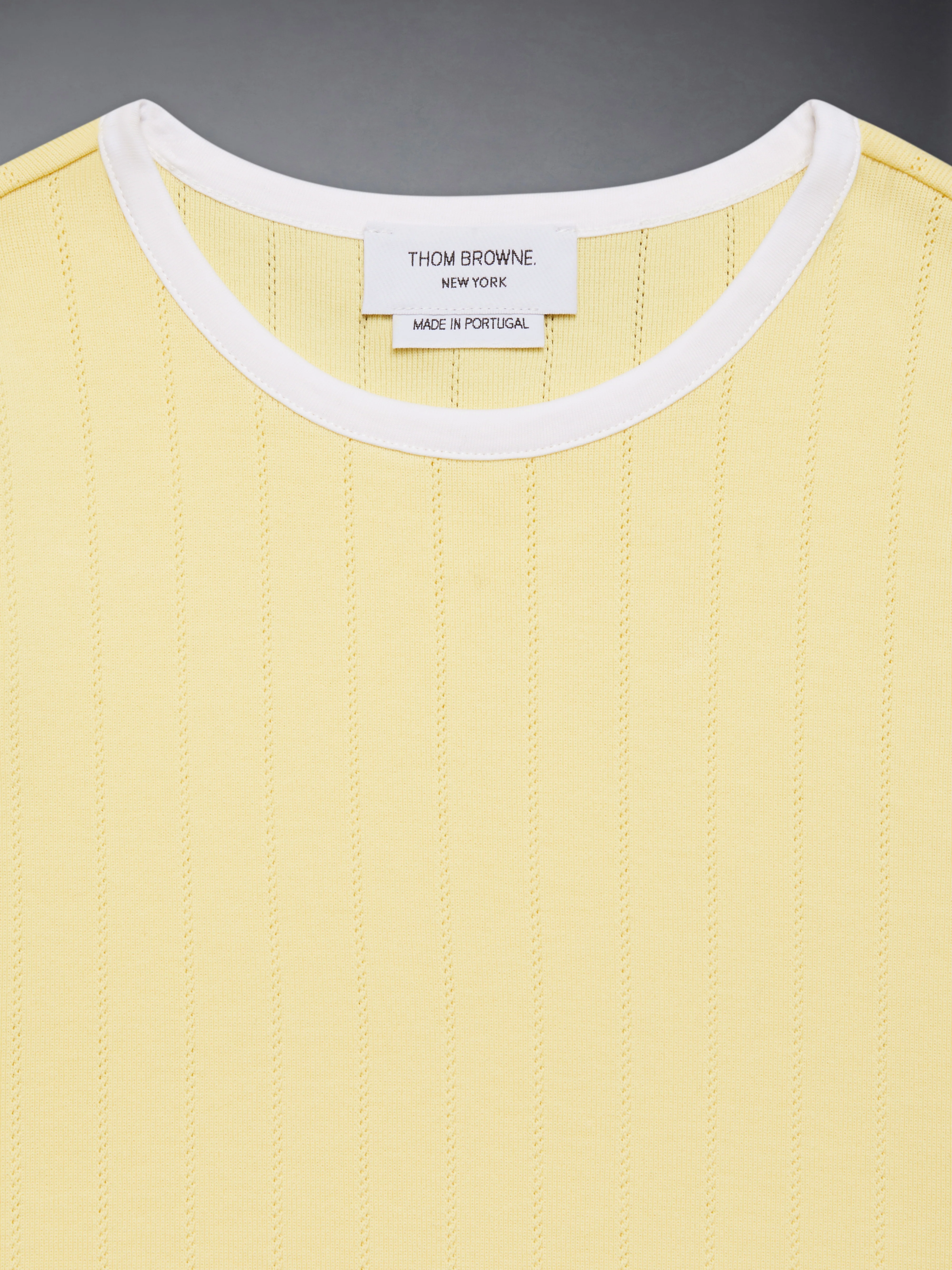 CHILDREN'S POINTELLE RINGER TANK TOP - Image 3