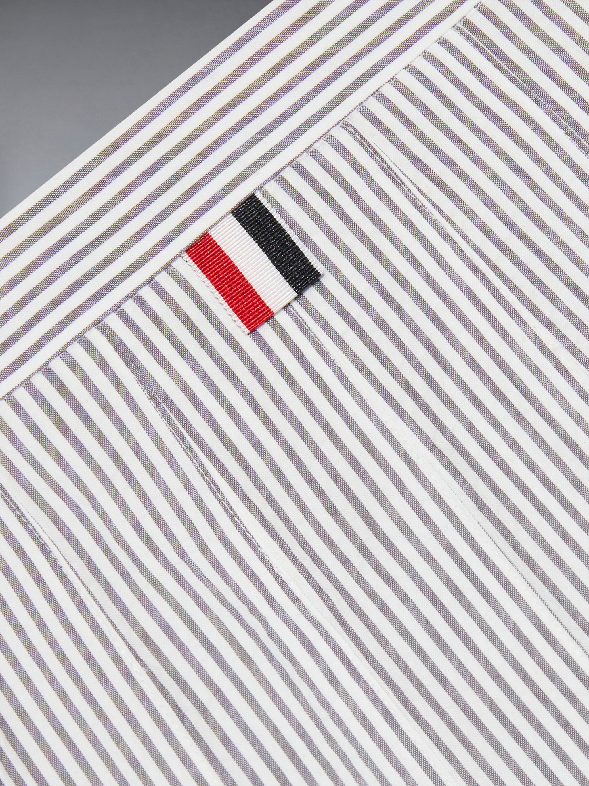 CHILDREN'S SEERSUCKER PLEATED MINI SKIRT - Image 3