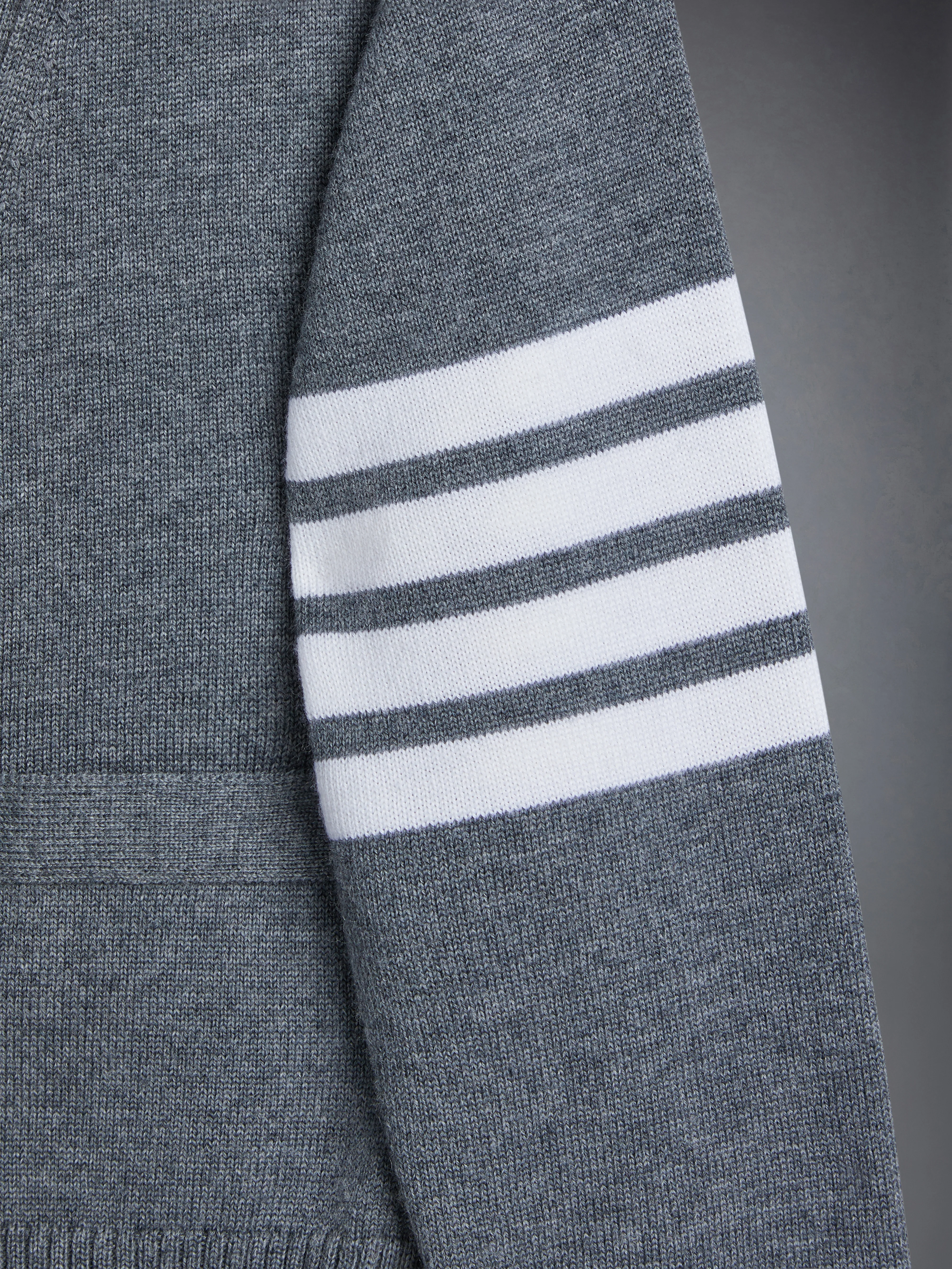 CHILDREN'S WOOL CASHMERE 4-BAR HECTOR CARDIGAN - Image 3