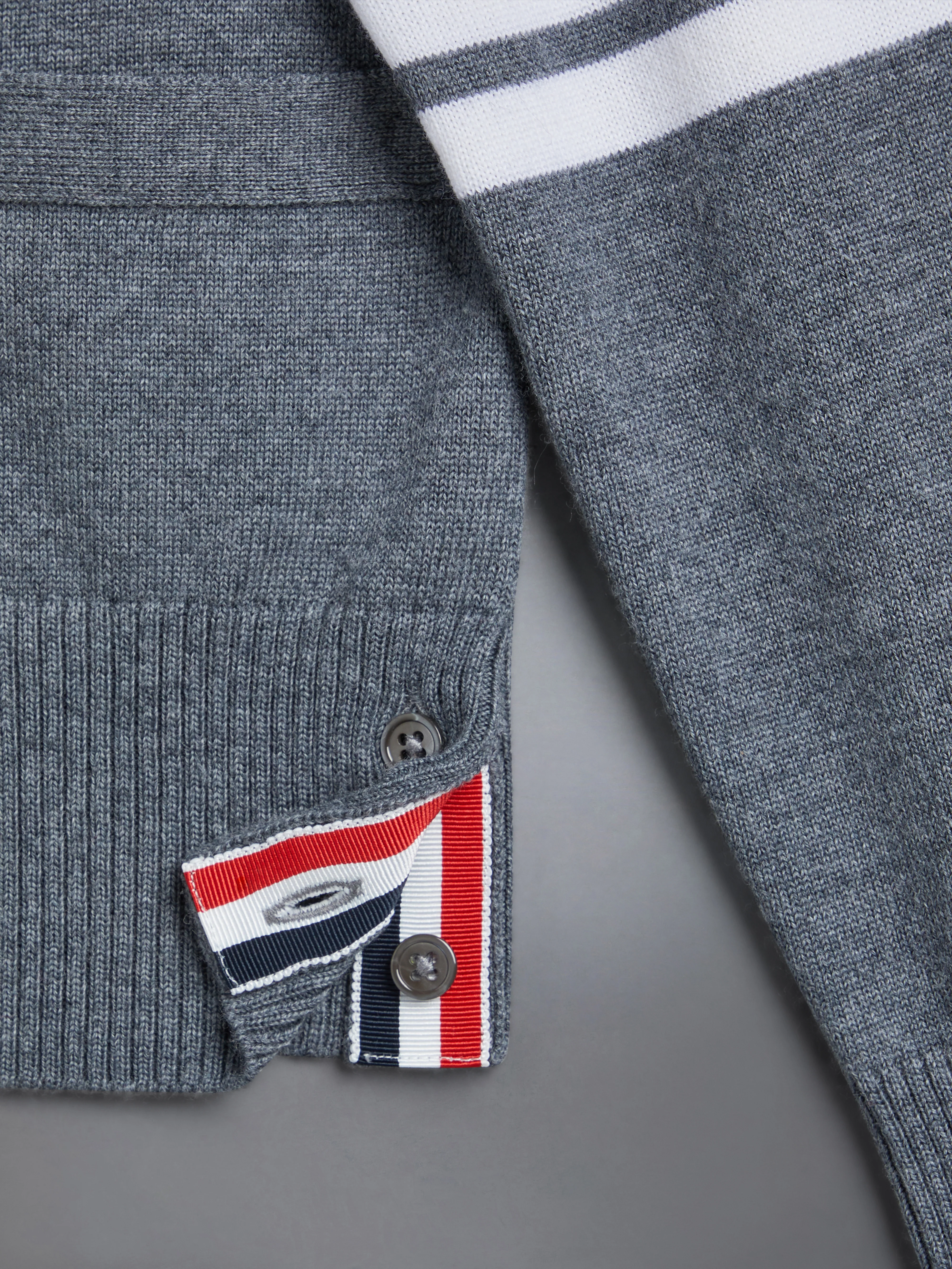 CHILDREN'S WOOL CASHMERE 4-BAR HECTOR CARDIGAN - Image 4