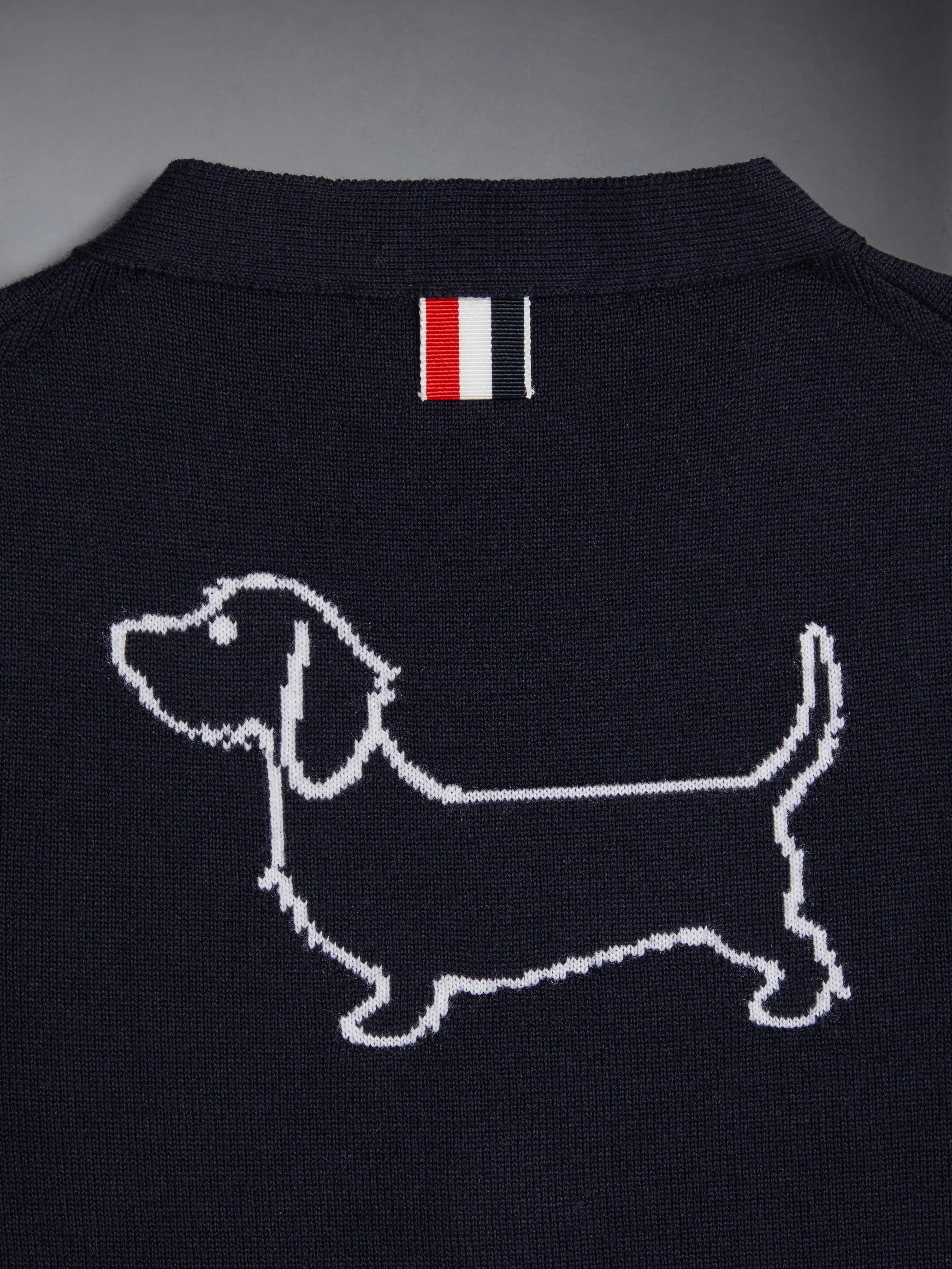CHILDREN'S WOOL CASHMERE 4-BAR HECTOR CARDIGAN - Image 5