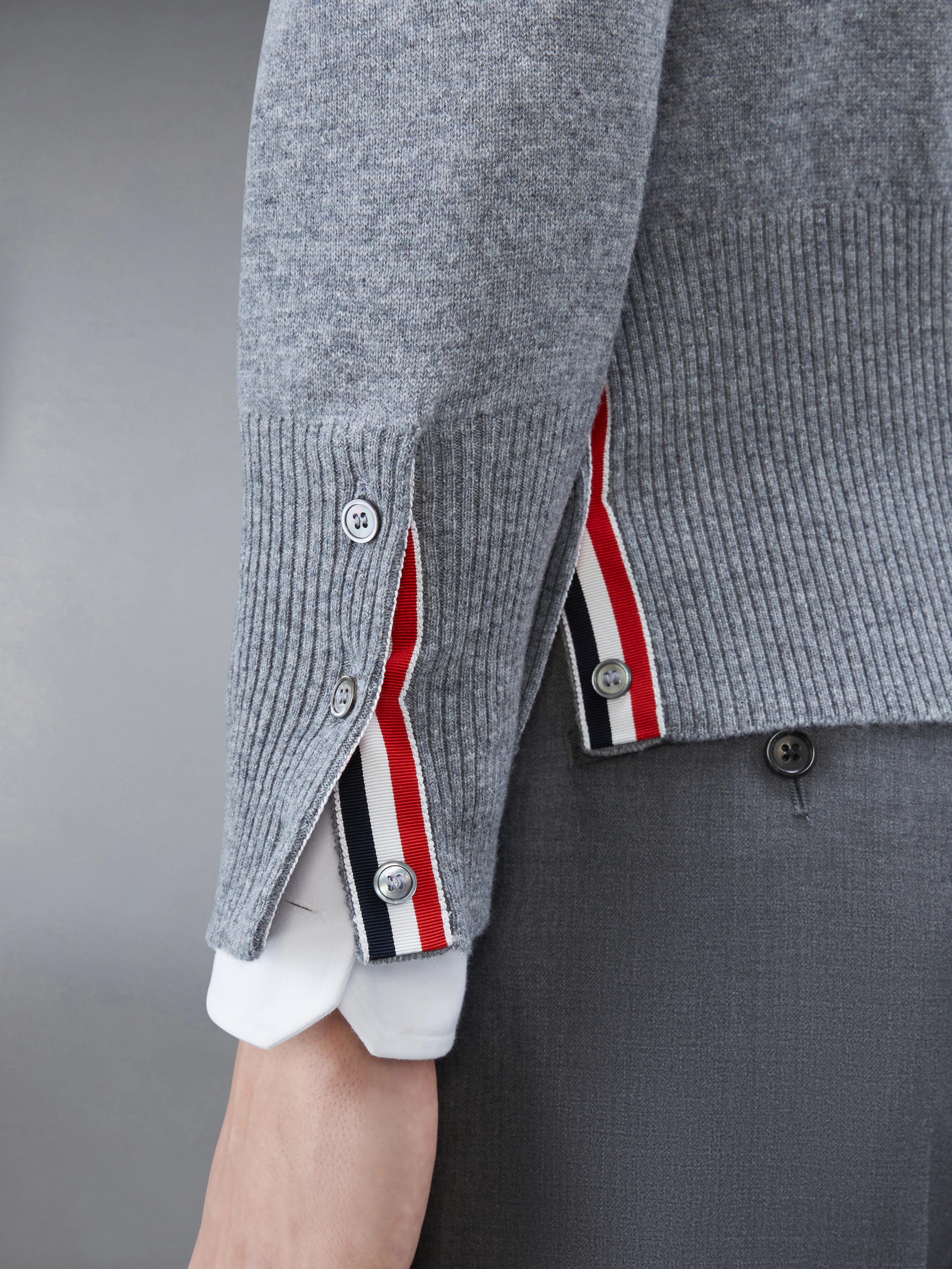 CLASSIC CASHMERE 4-BAR PULLOVER - Image 4