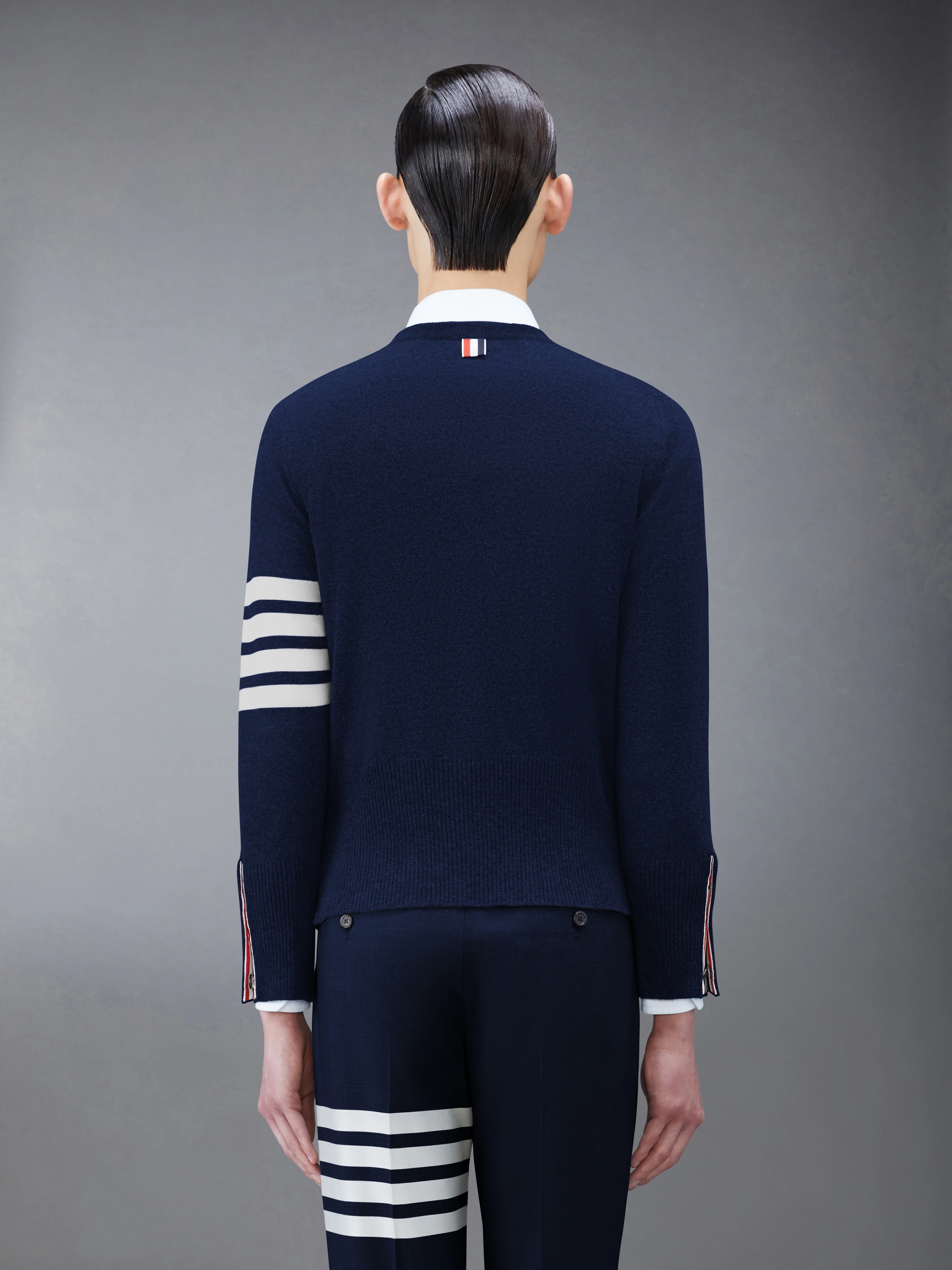 CLASSIC CASHMERE 4-BAR PULLOVER - Image 2