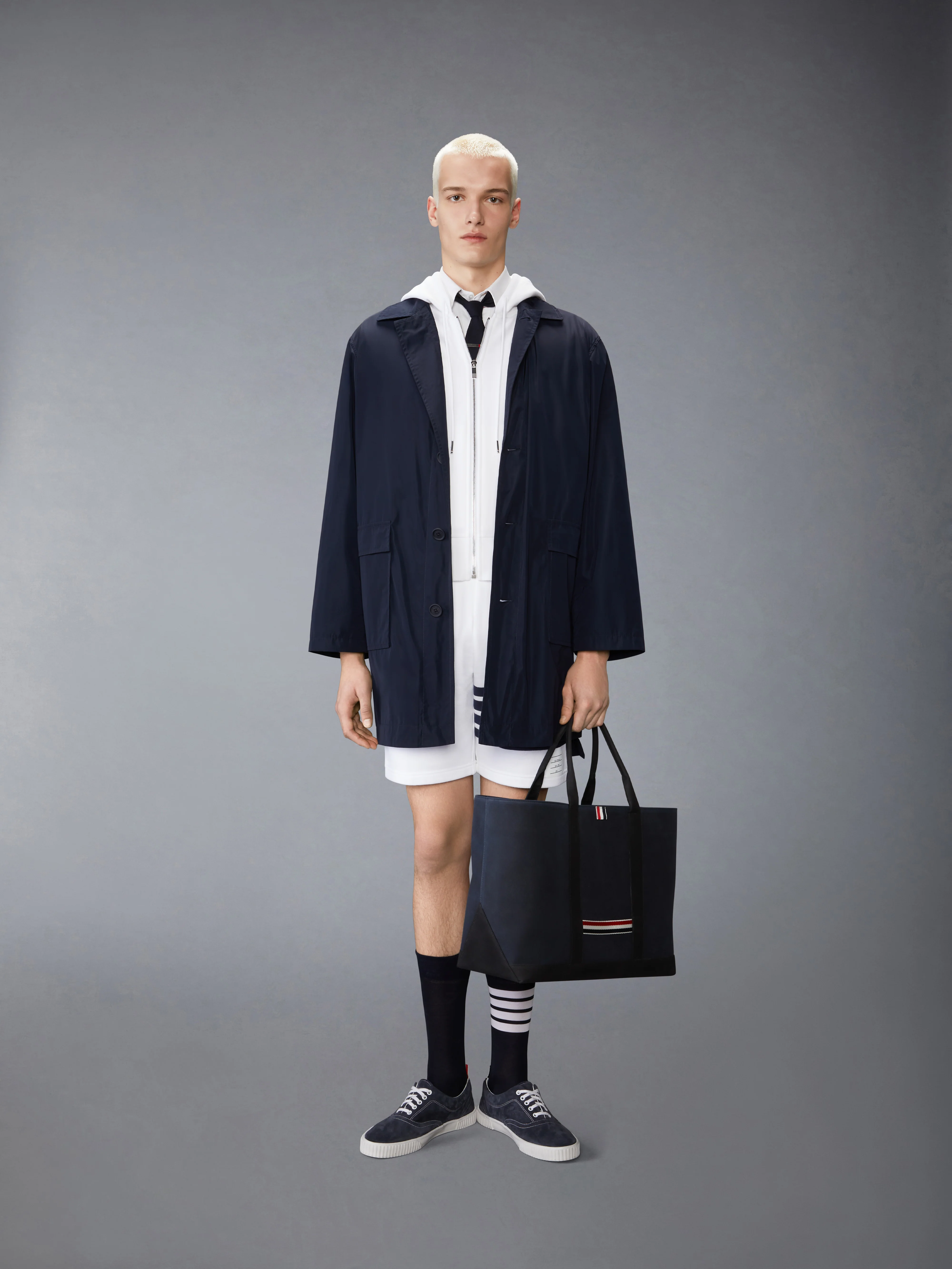 CLASSIC LOOPBACK 4-BAR SWEAT SHORTS - Image 3
