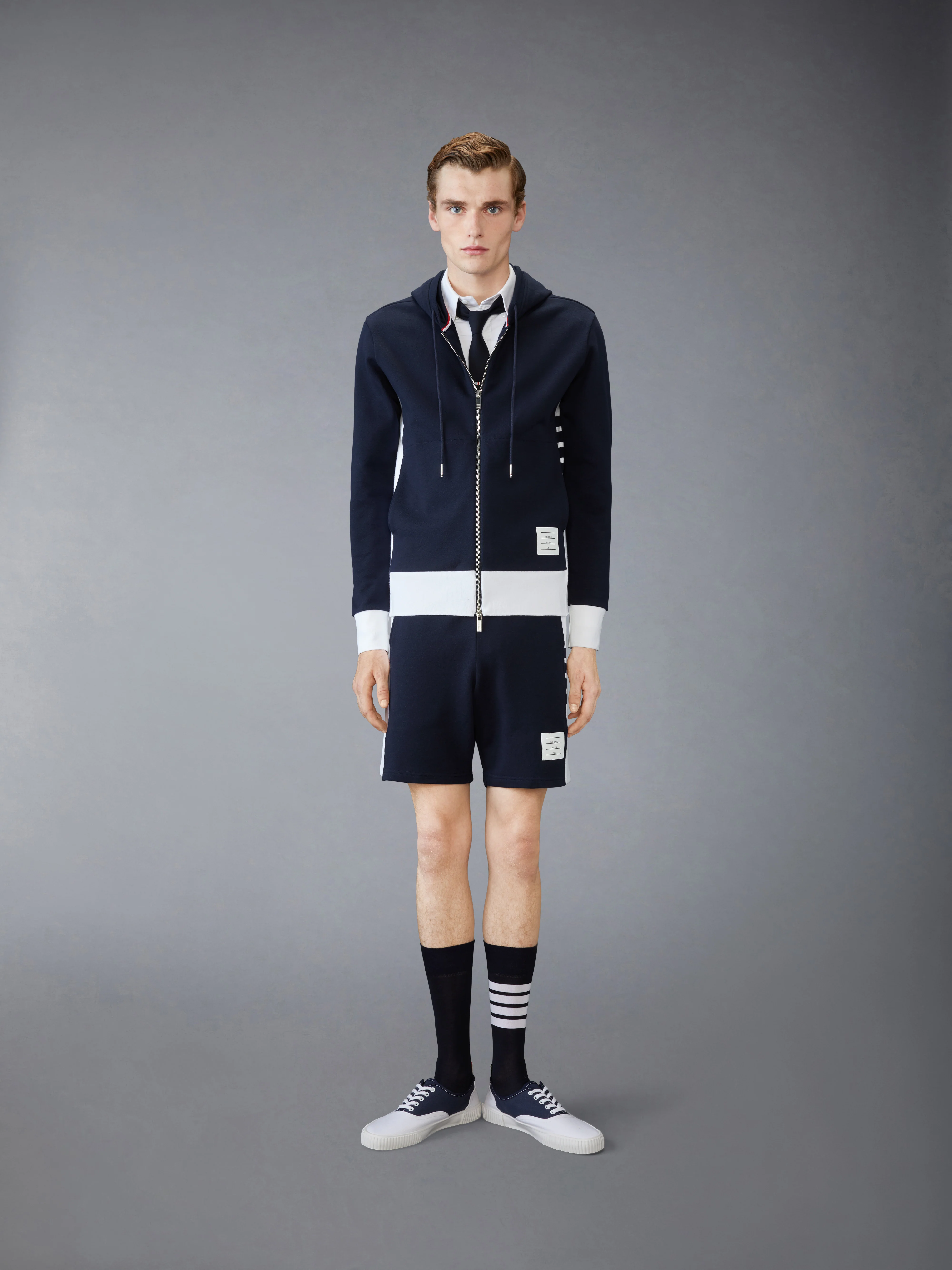 CLASSIC LOOPBACK 4-BAR SWEATSHORTS - Image 3