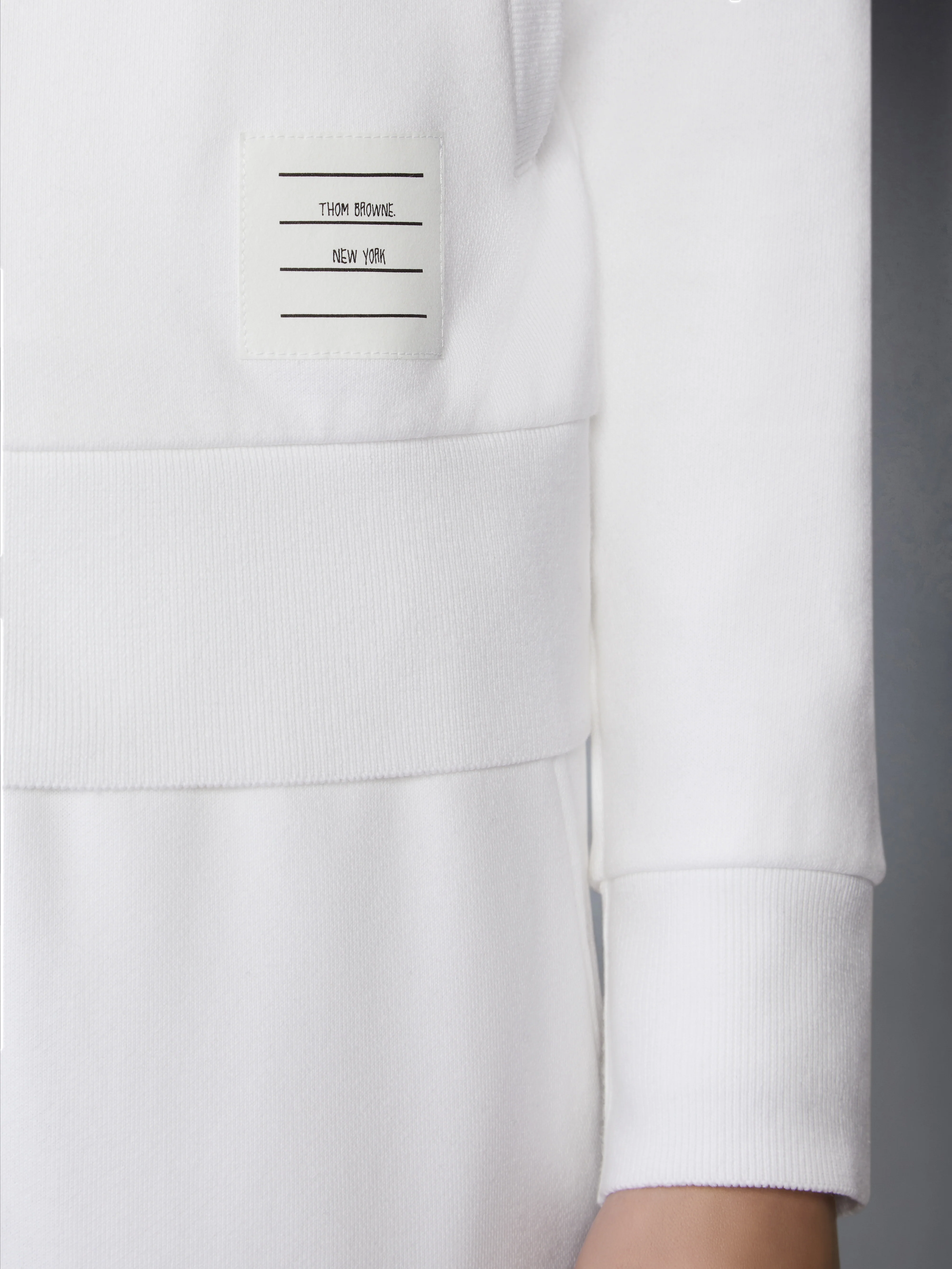 CLASSIC LOOPBACK 4-BAR ZIP UP HOODIE - Image 4
