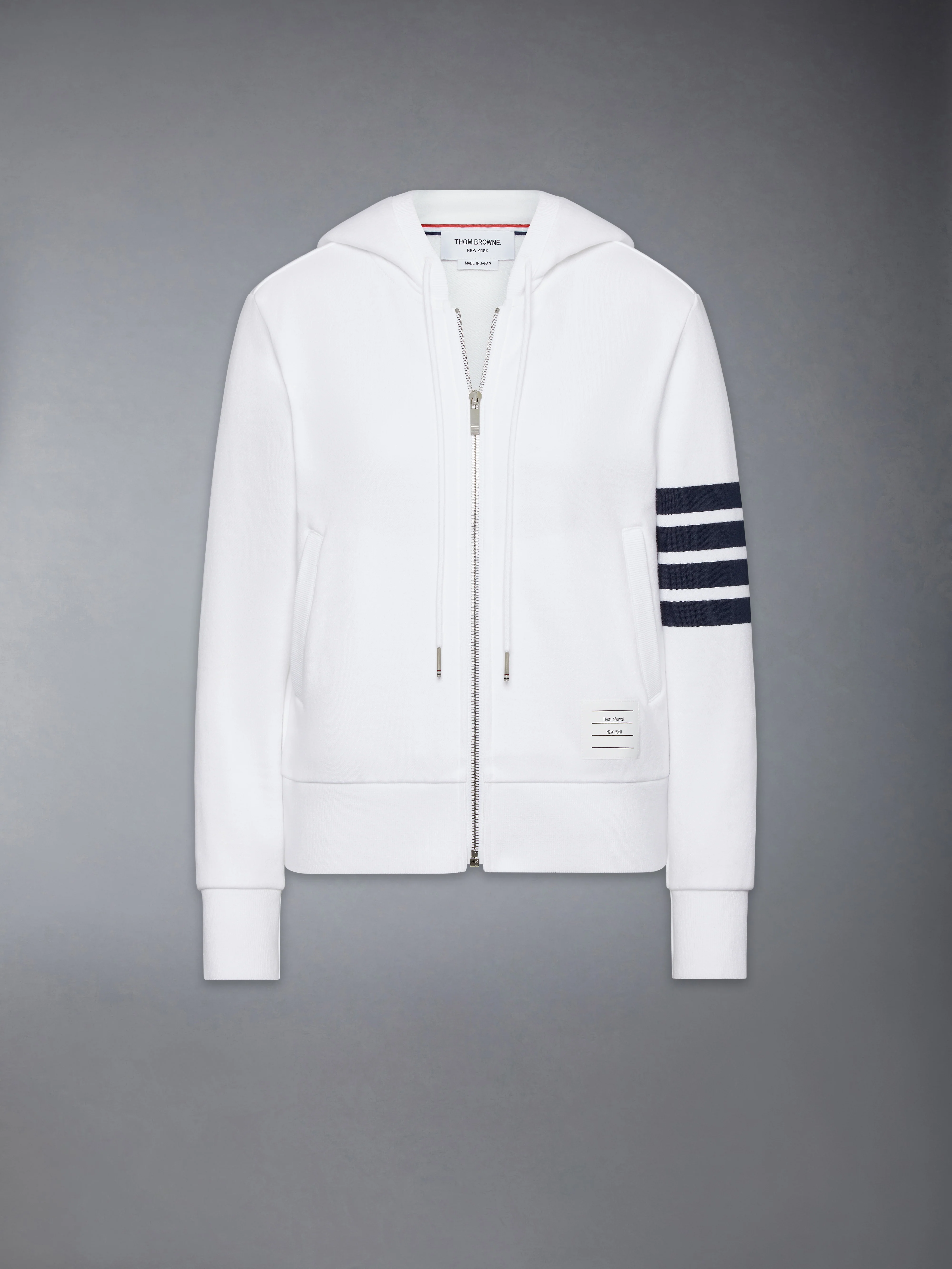 CLASSIC LOOPBACK 4-BAR ZIP UP HOODIE - Image 6
