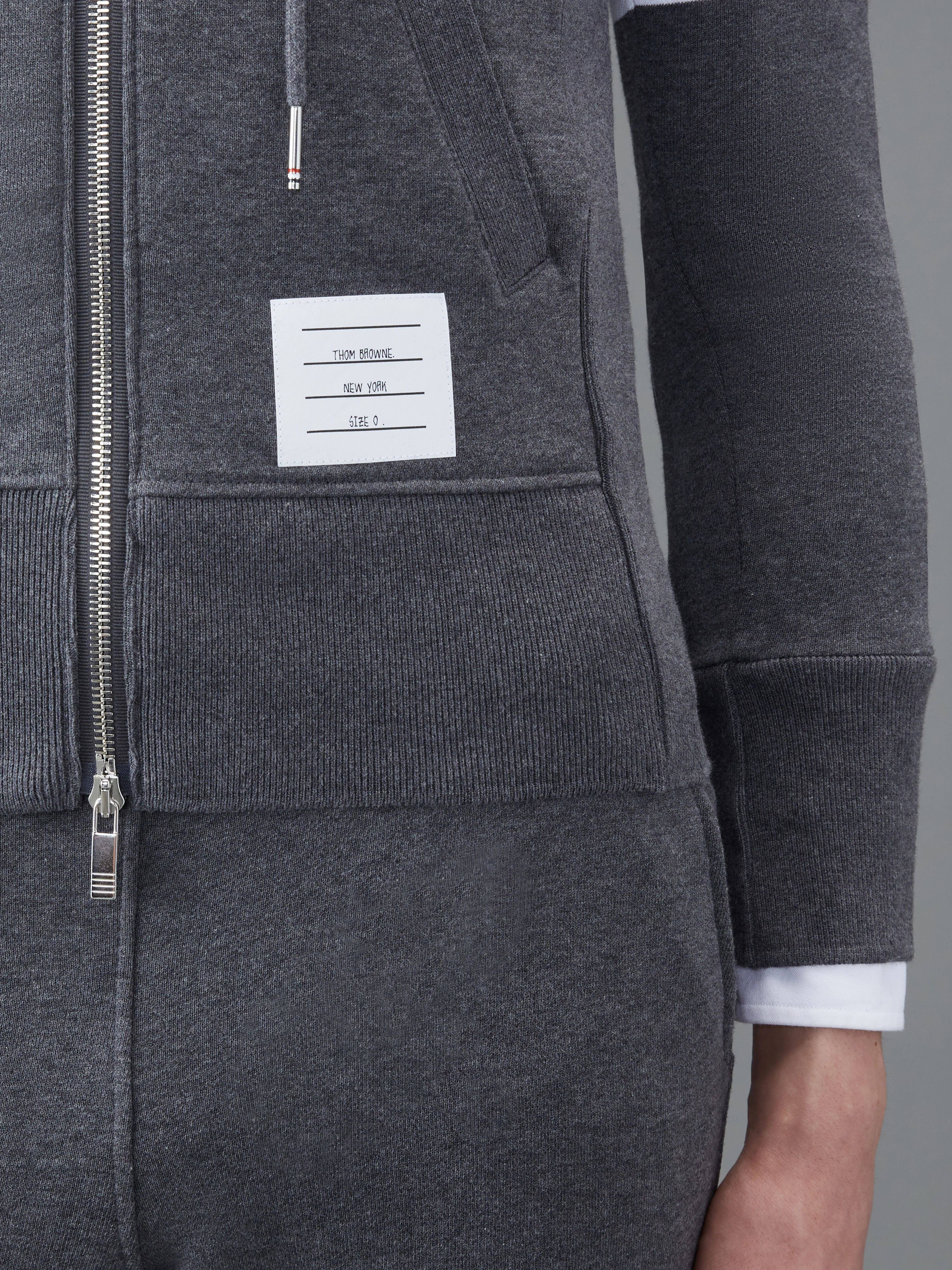 CLASSIC LOOPBACK 4-BAR ZIP UP HOODIE - Image 5