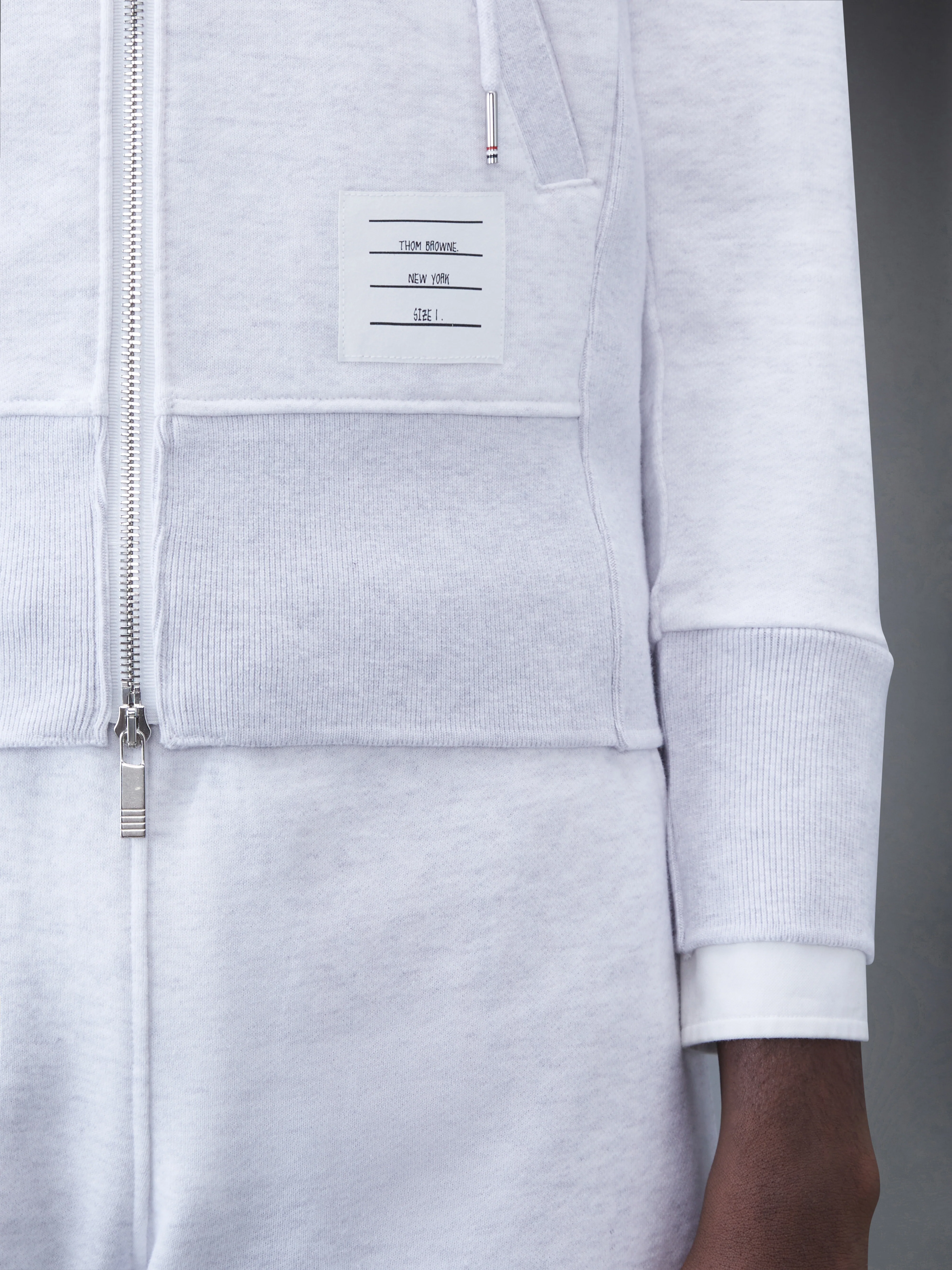 CLASSIC LOOPBACK 4-BAR ZIP UP HOODIE - Image 6