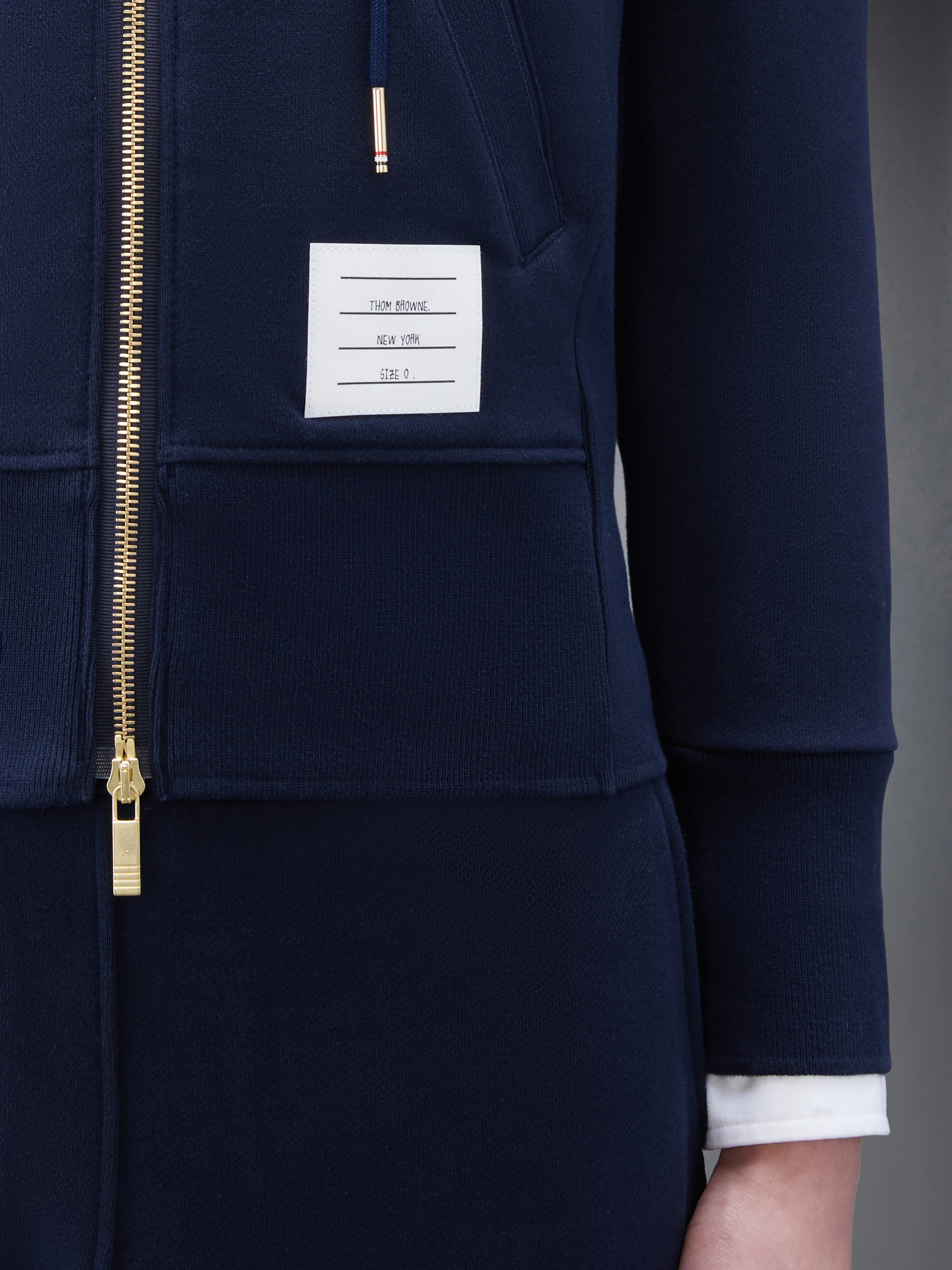 CLASSIC LOOPBACK 4-BAR ZIP UP HOODIE - Image 4