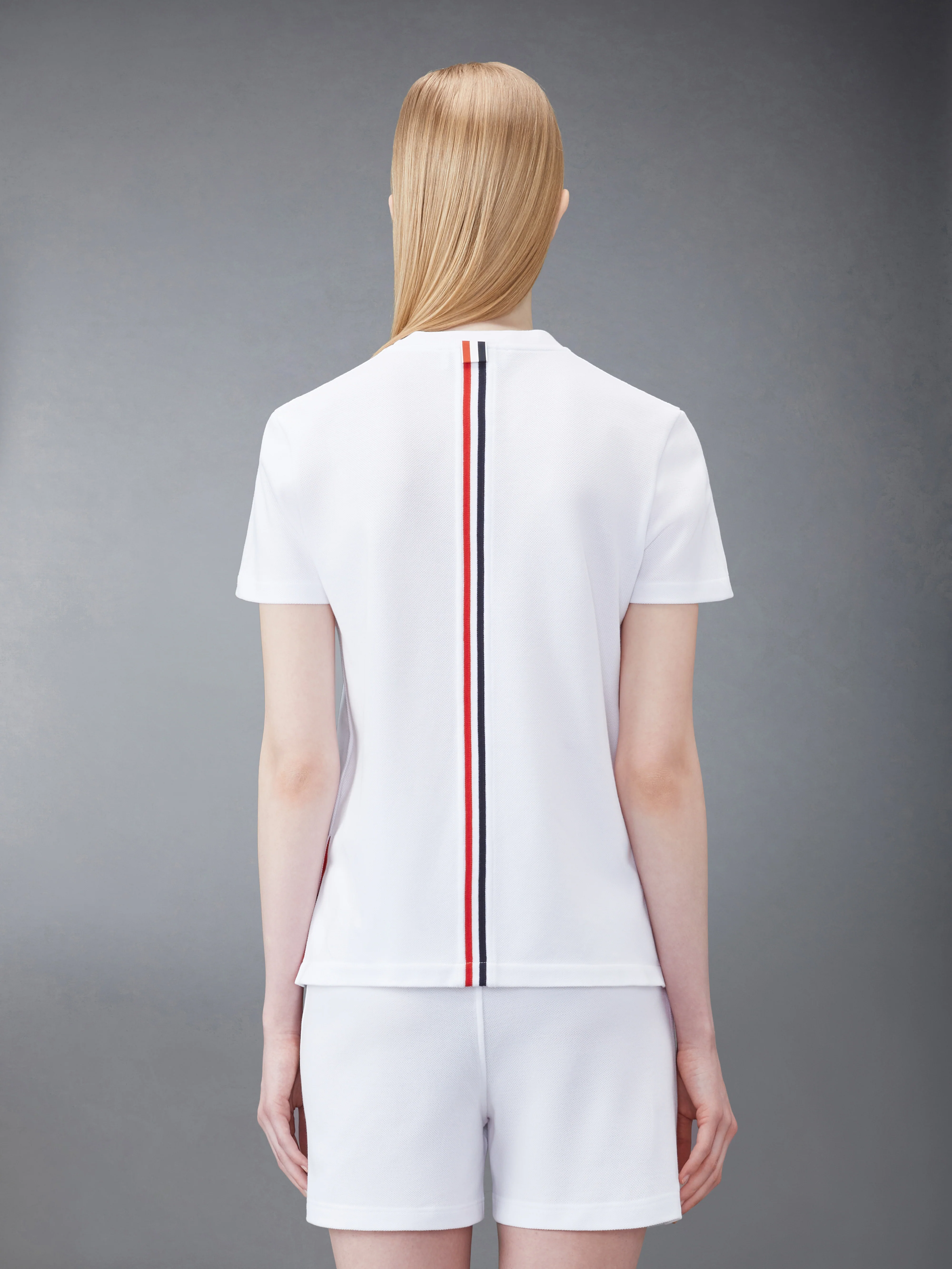 CLASSIC PIQUE STRIPE TEE - Image 2
