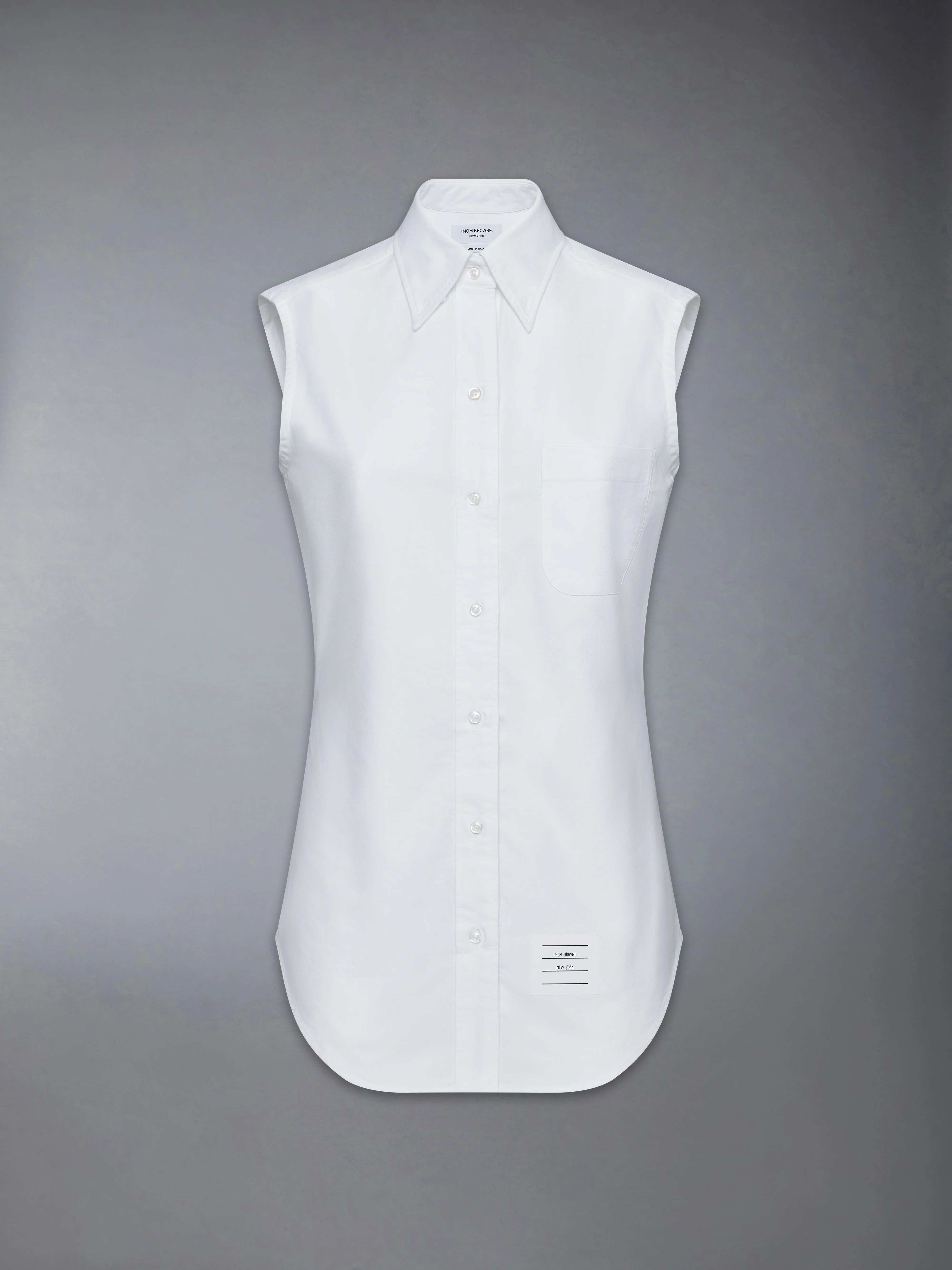 CLASSIC SLEEVELESS OXFORD SHIRT - Image 8