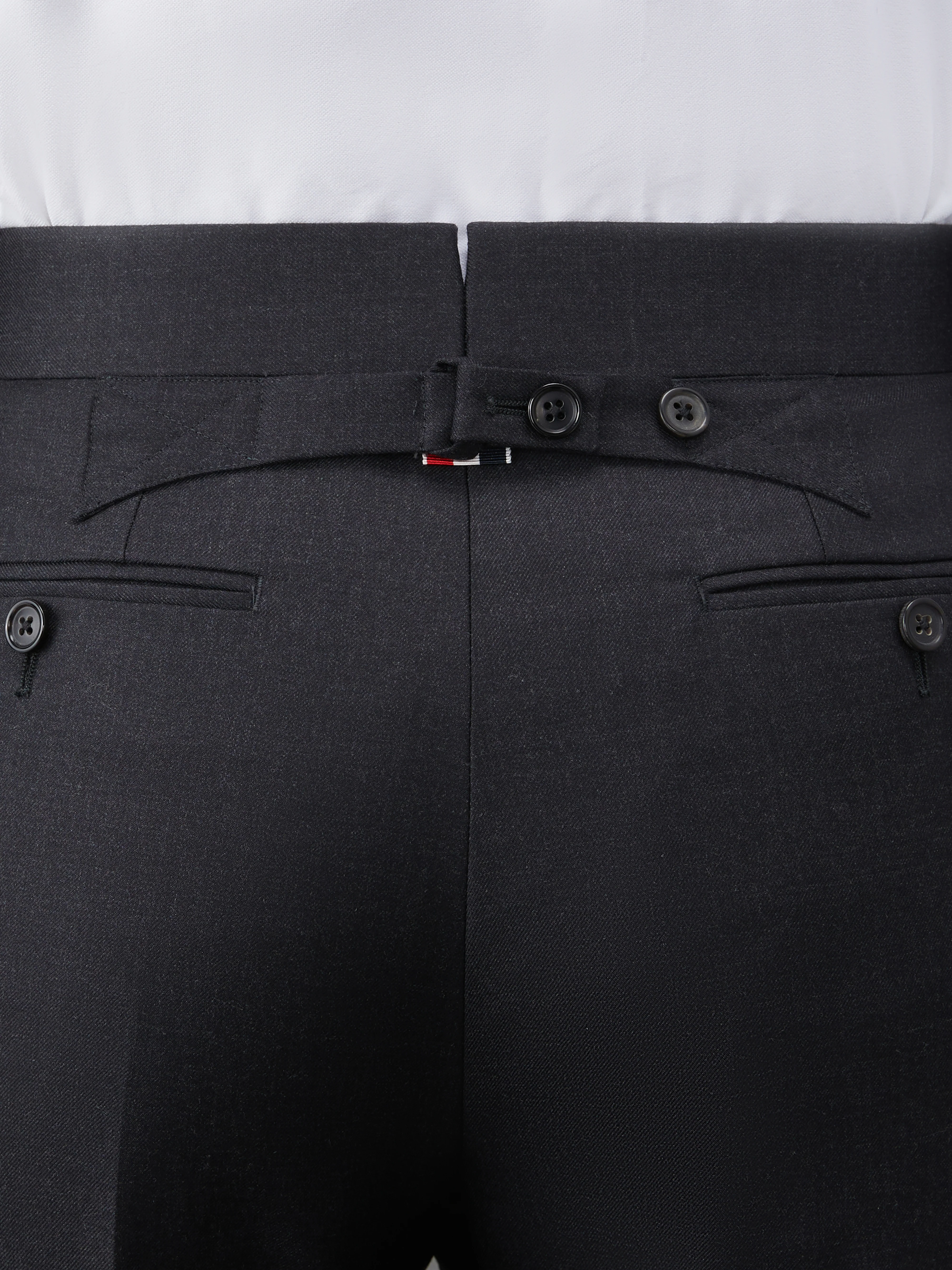 CLASSIC TWILL BACKSTRAP TROUSERS - Image 4