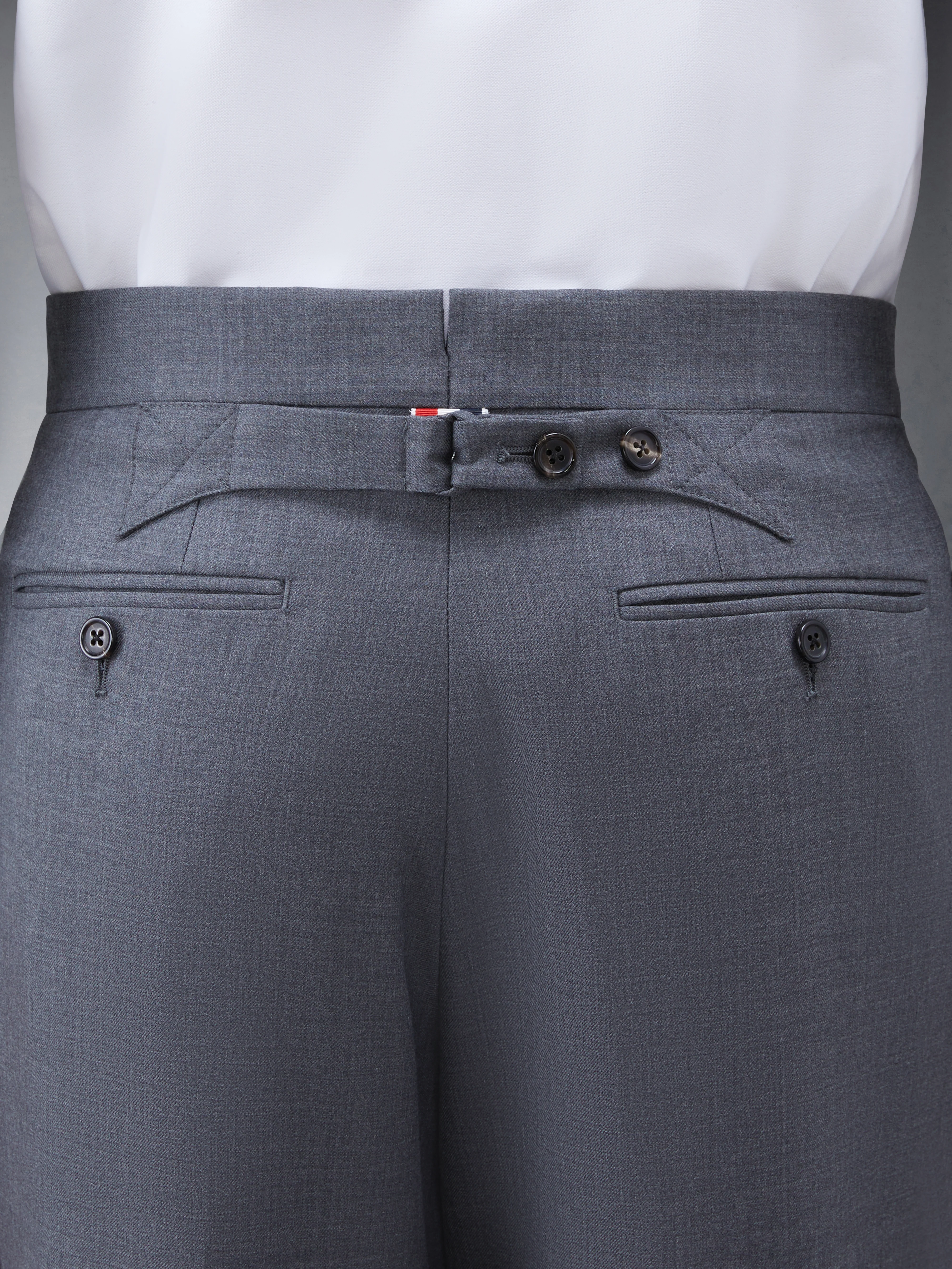 CLASSIC TWILL BACKSTRAP TROUSERS - Image 4