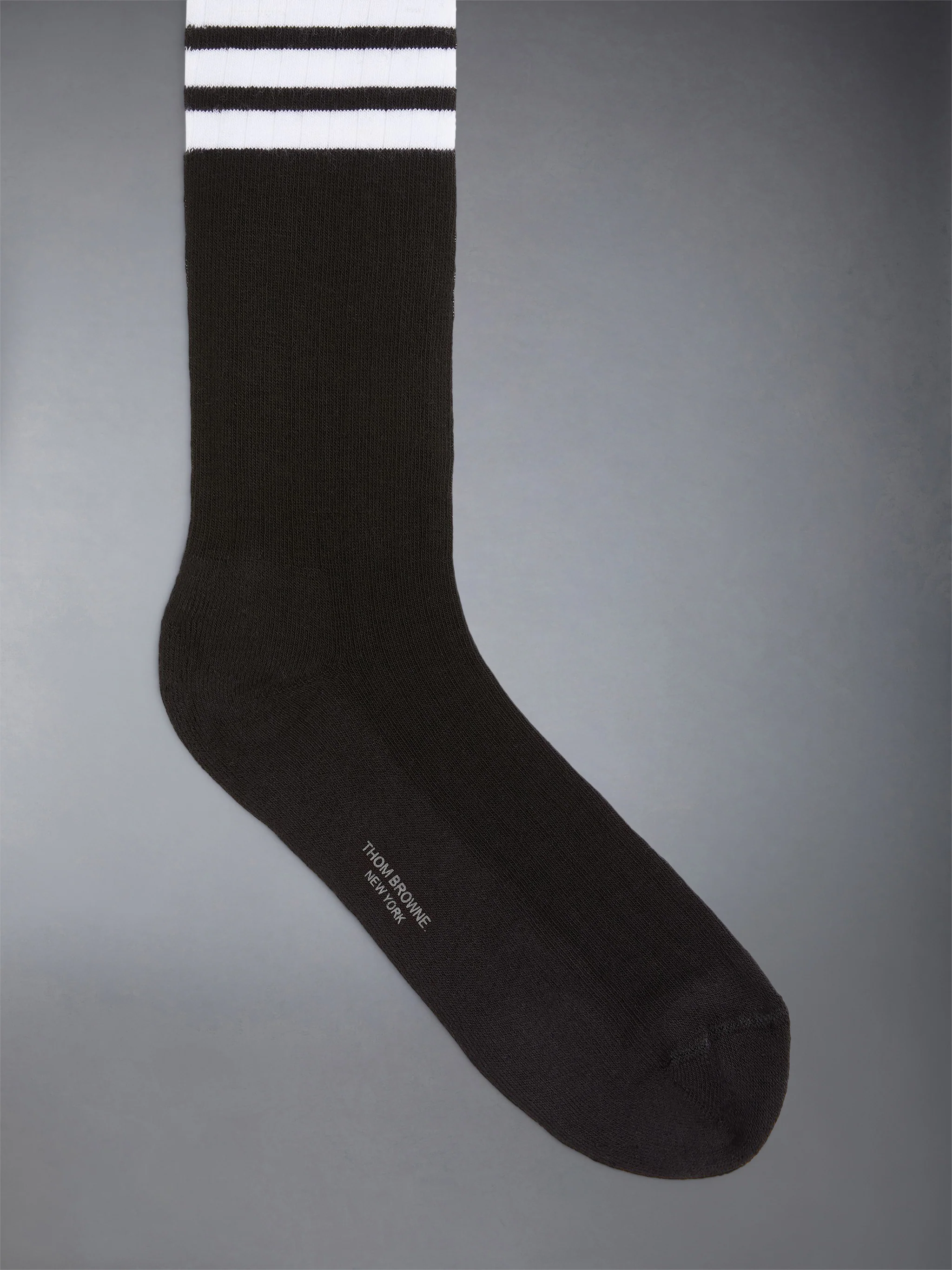 COTTON 4-BAR ATHLETIC MID CALF SOCKS - Image 2