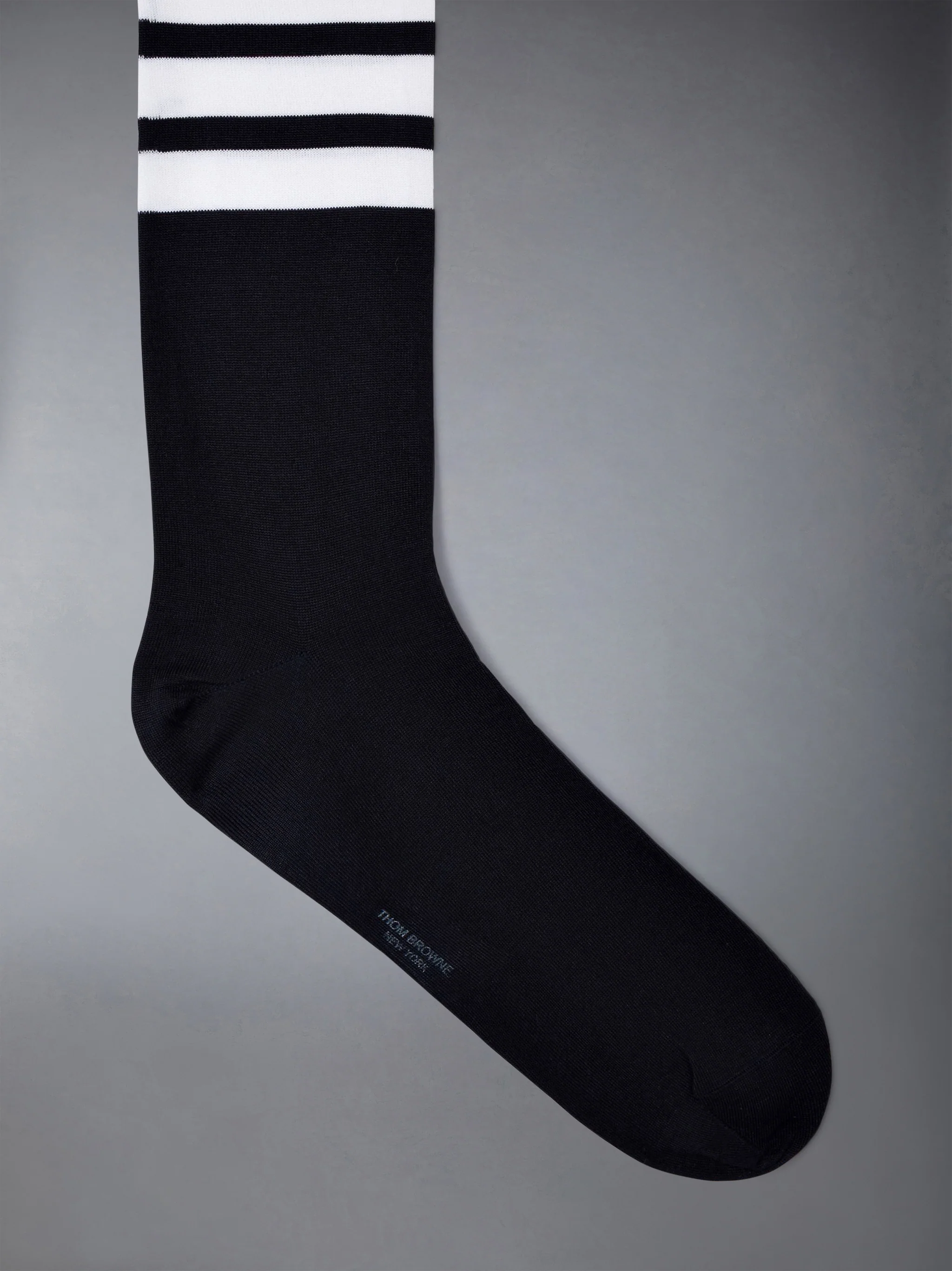 COTTON 4-BAR OVER THE CALF SOCKS - Image 2