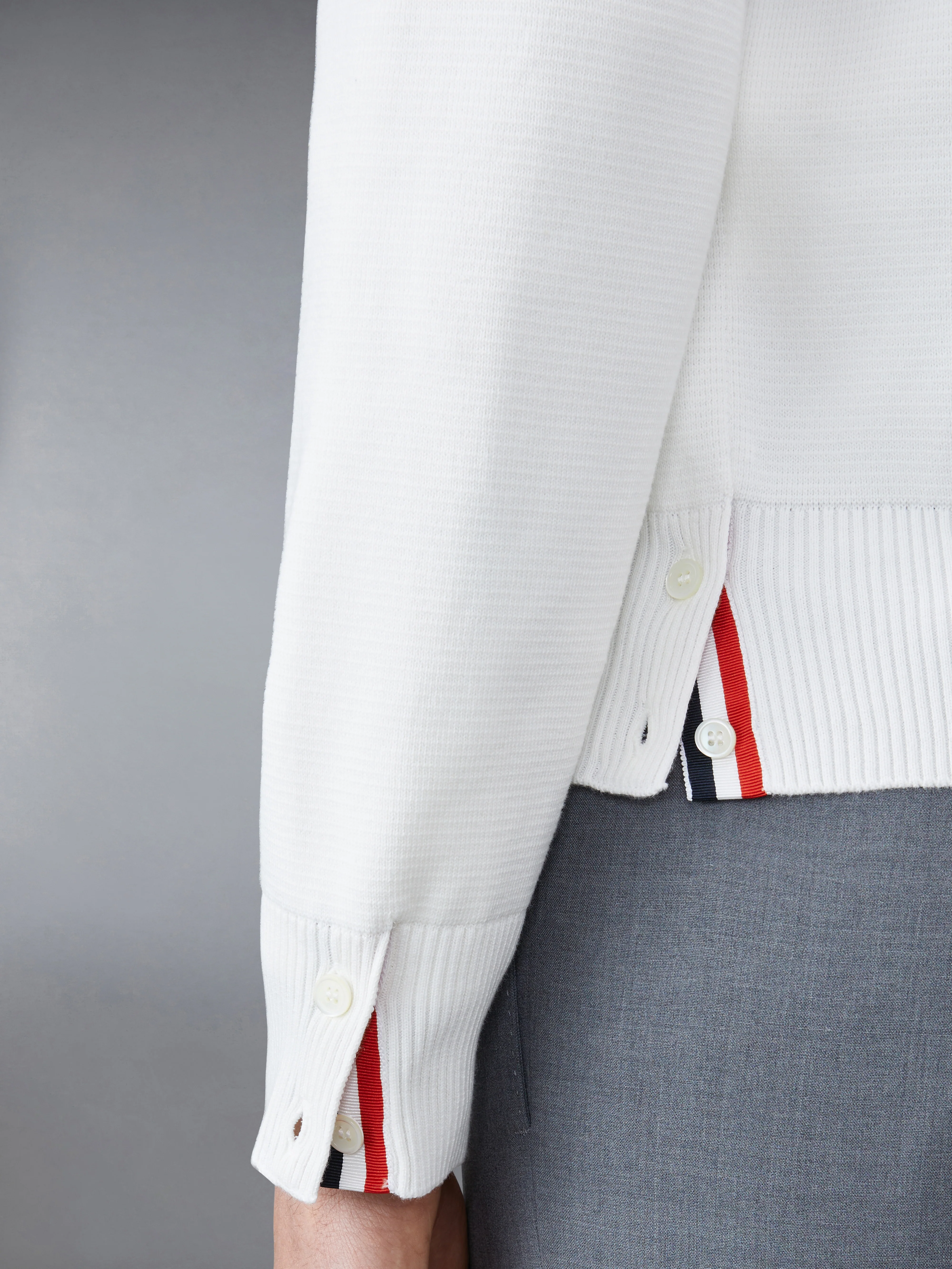 COTTON CREPE 4-BAR PULLOVER - Image 4