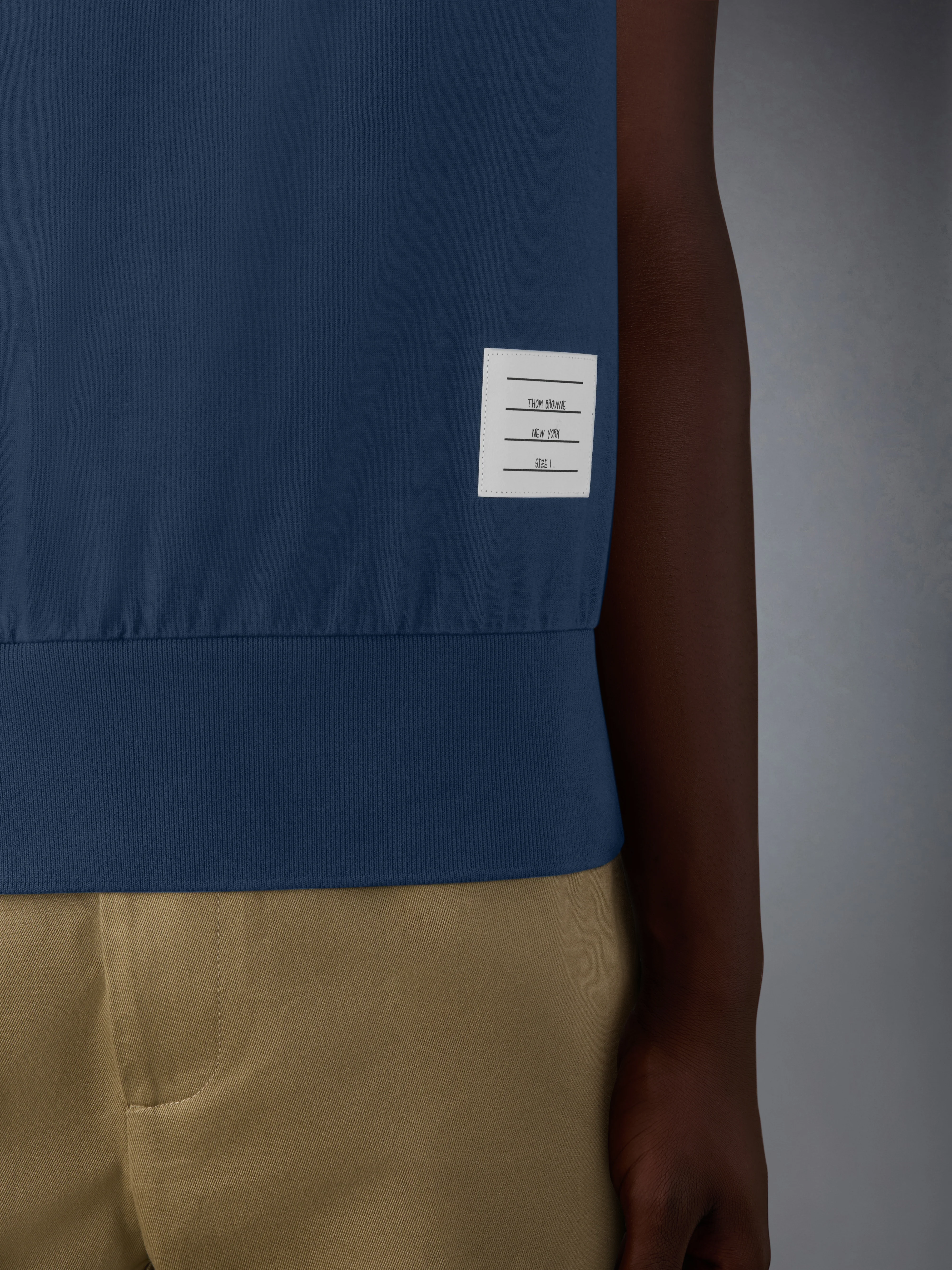 COTTON JERSEY 4-BAR TEE - Image 4