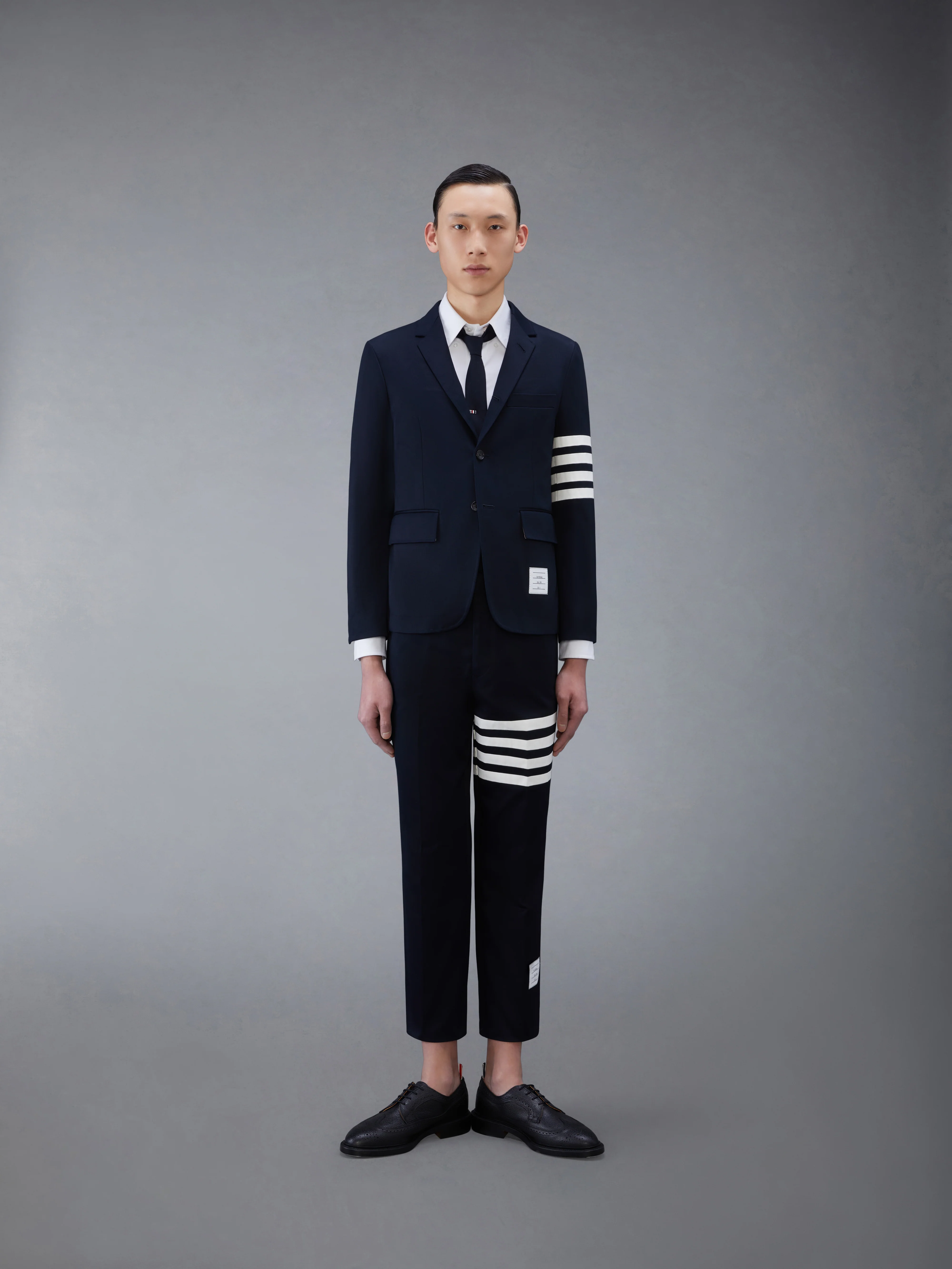 COTTON TWILL 4-BAR UNCONSTRUCTED SPORTCOAT - Image 3