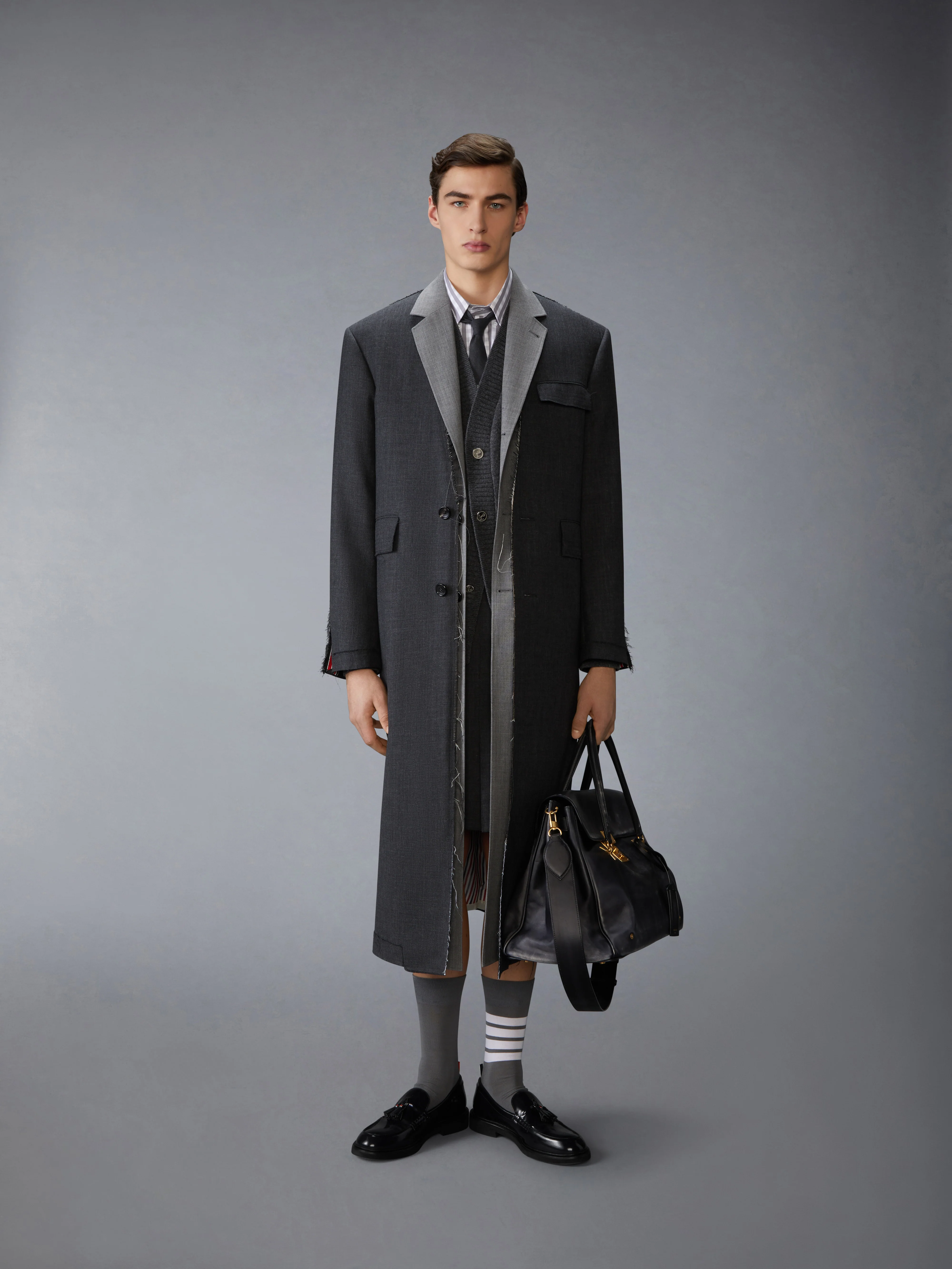 DECONSTRUCTED FRESCO OVERCOAT - Image 5