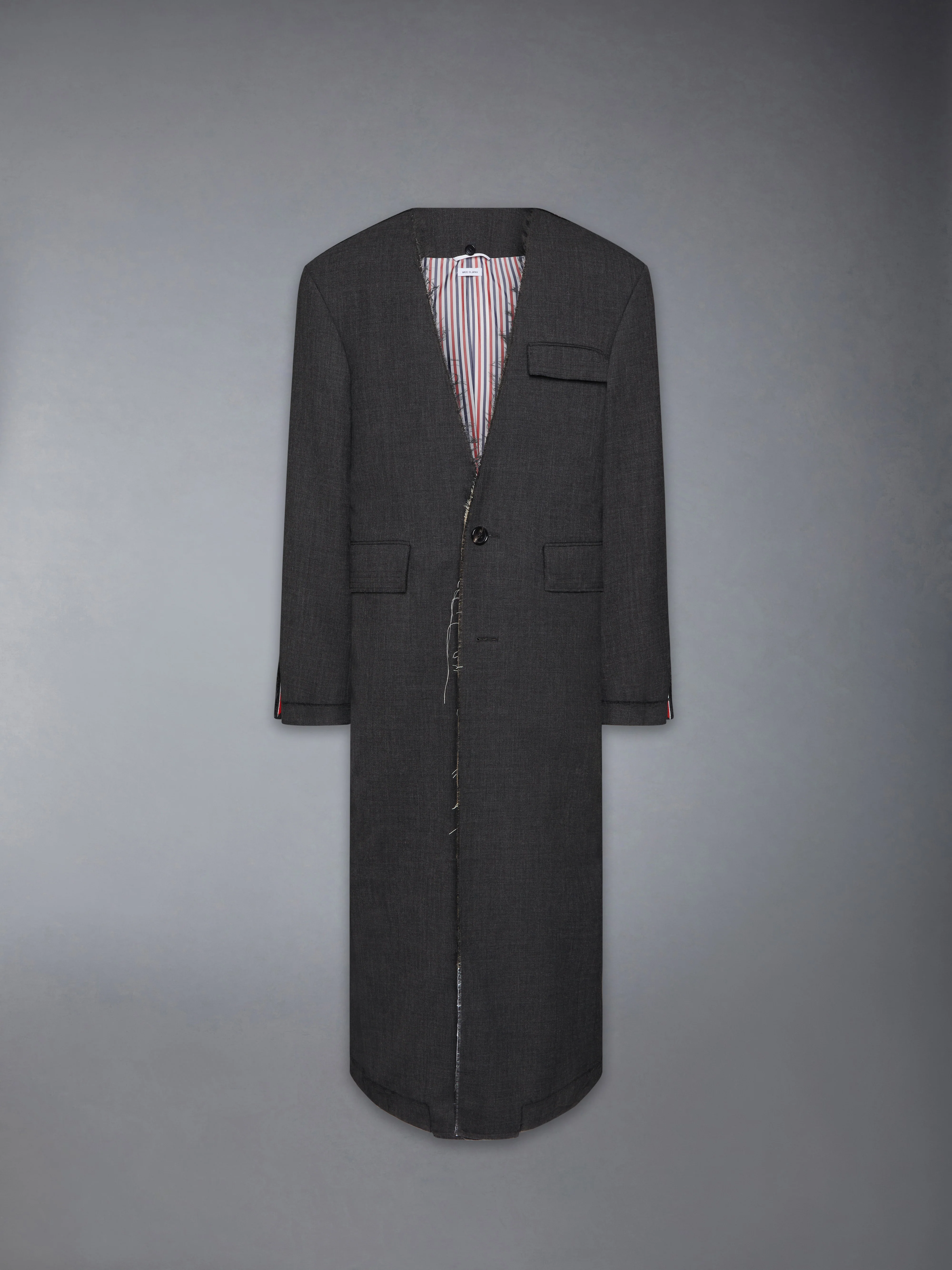 DECONSTRUCTED FRESCO OVERCOAT - Image 9