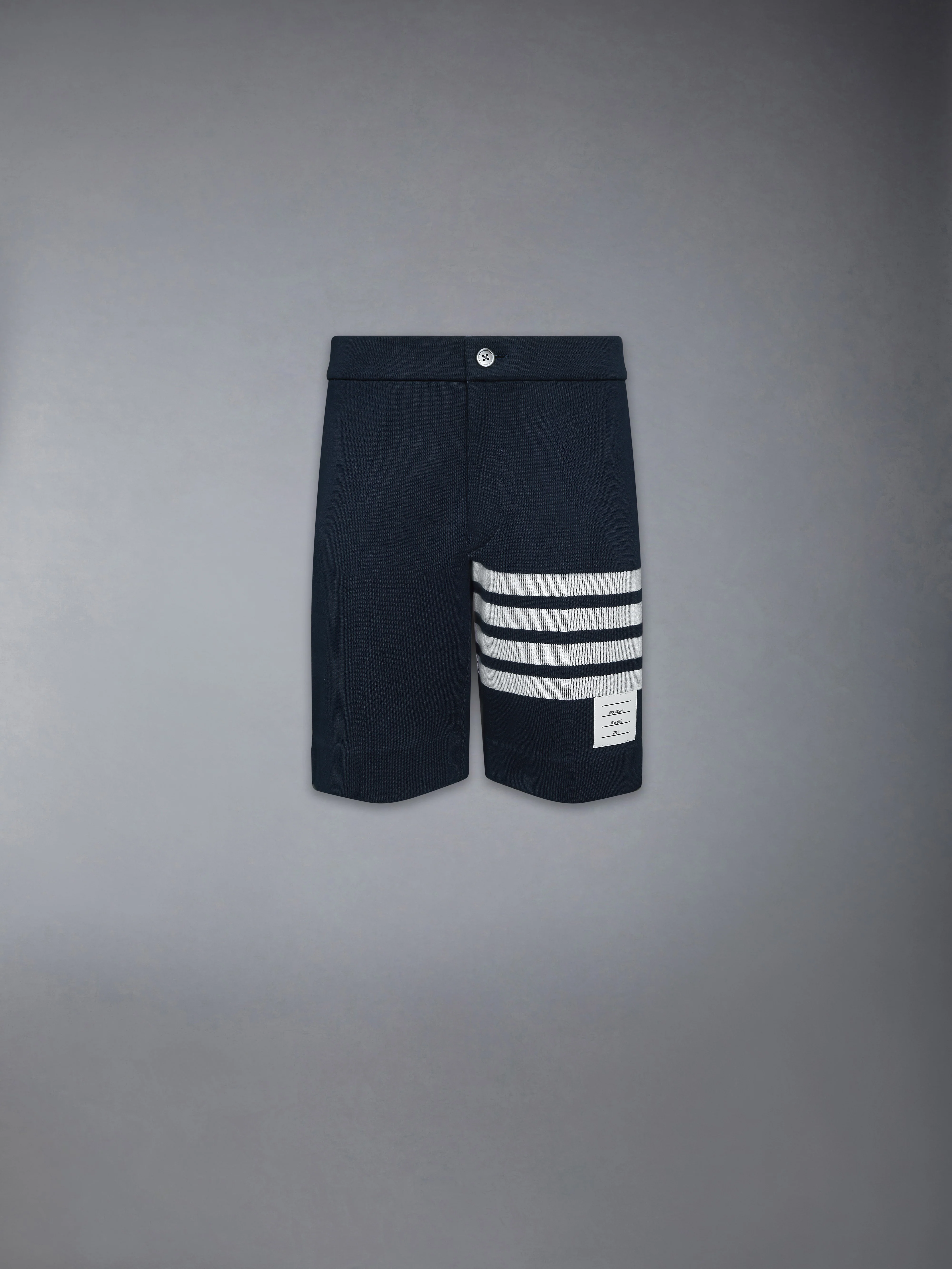 DOUBLE FACE KNIT 4-BAR BERMUDA SHORTS - Image 5