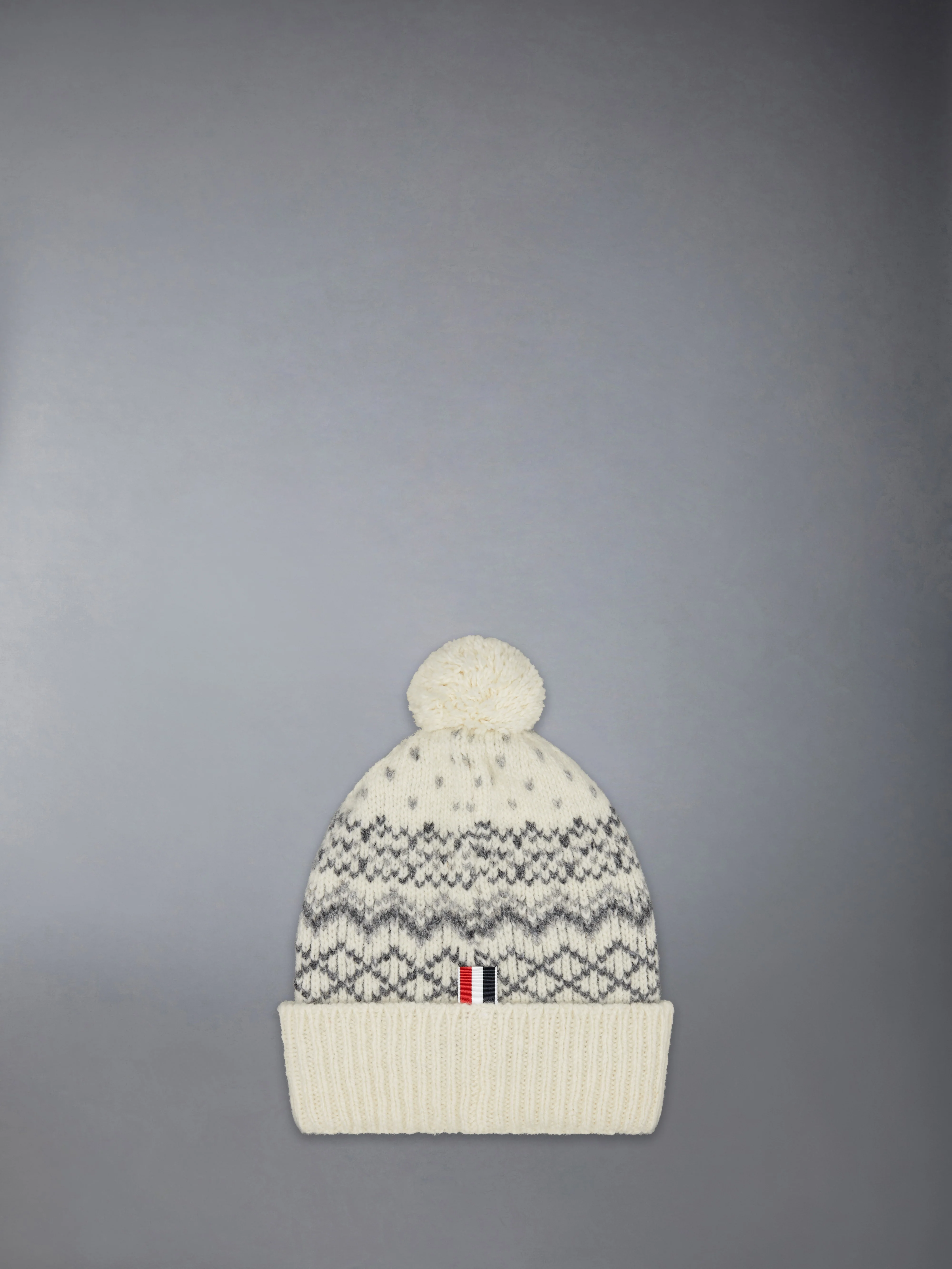 FAIRISLE DONEGAL MOHAIR TWEED JERSEY HAT - Image 2